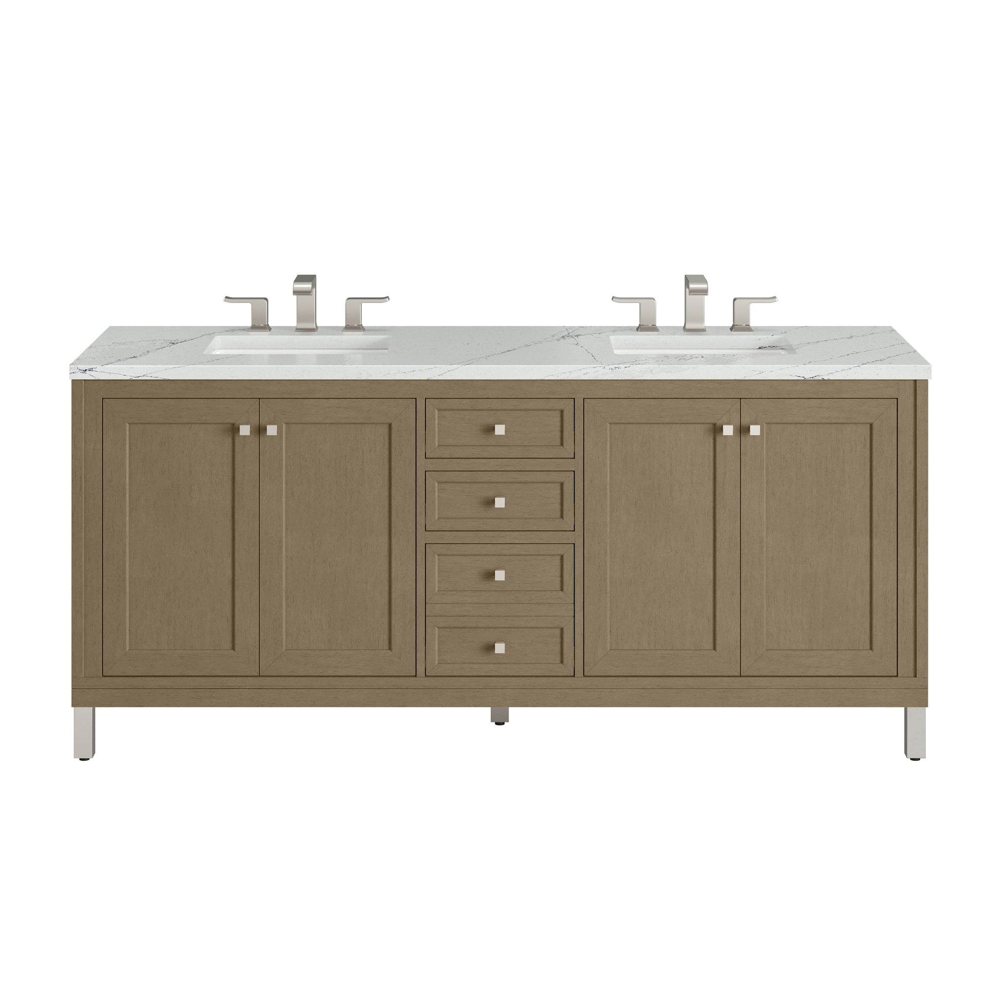 Walnut Whisper / Ethereal Noctis - 3 Faucet Holes
