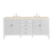 Bright White / Eternal Marfil - 3 Faucet Holes