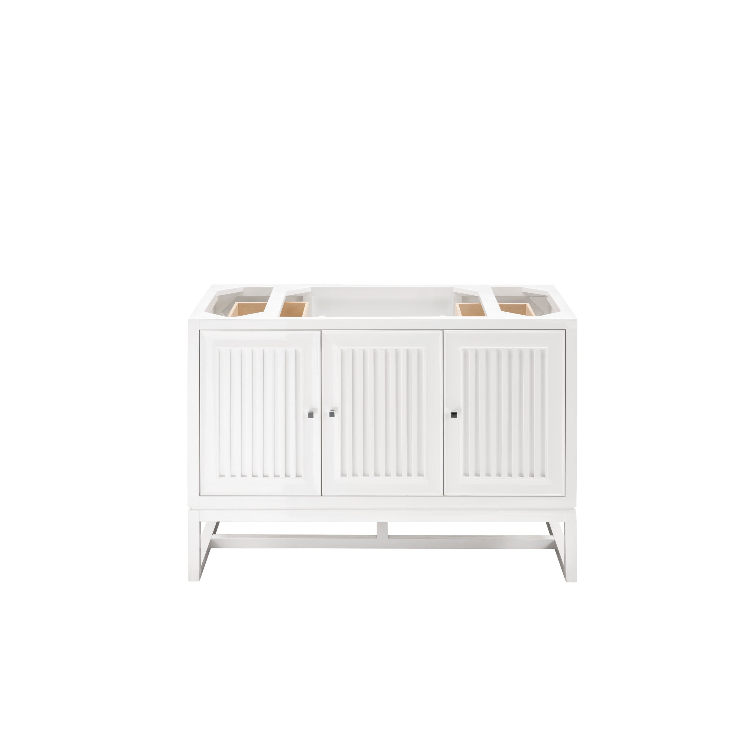 Glossy White / No Countertop