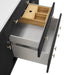 Carbon Oak / No Countertop