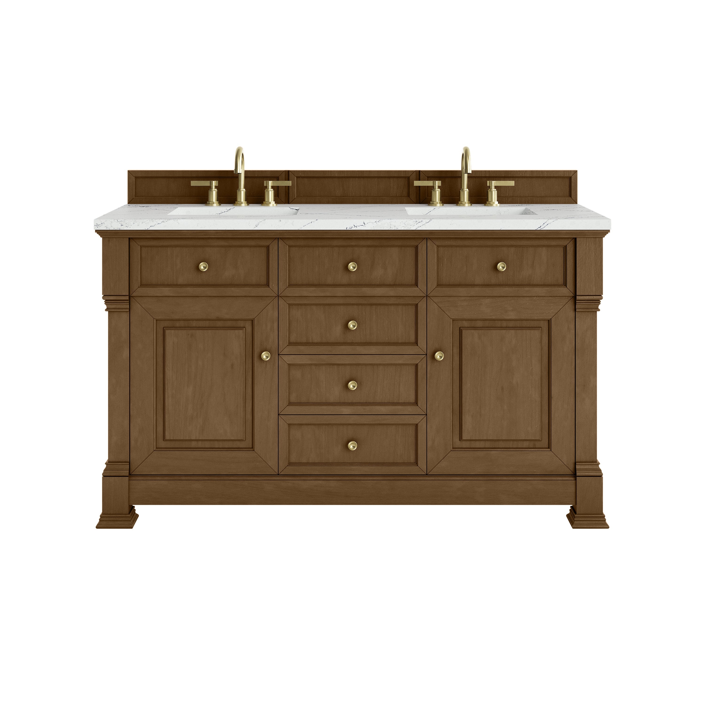 Honey Oak / Ethereal Noctis - 3 Faucet Holes