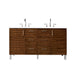 American Walnut / White Zeus - 3 Faucet Holes
