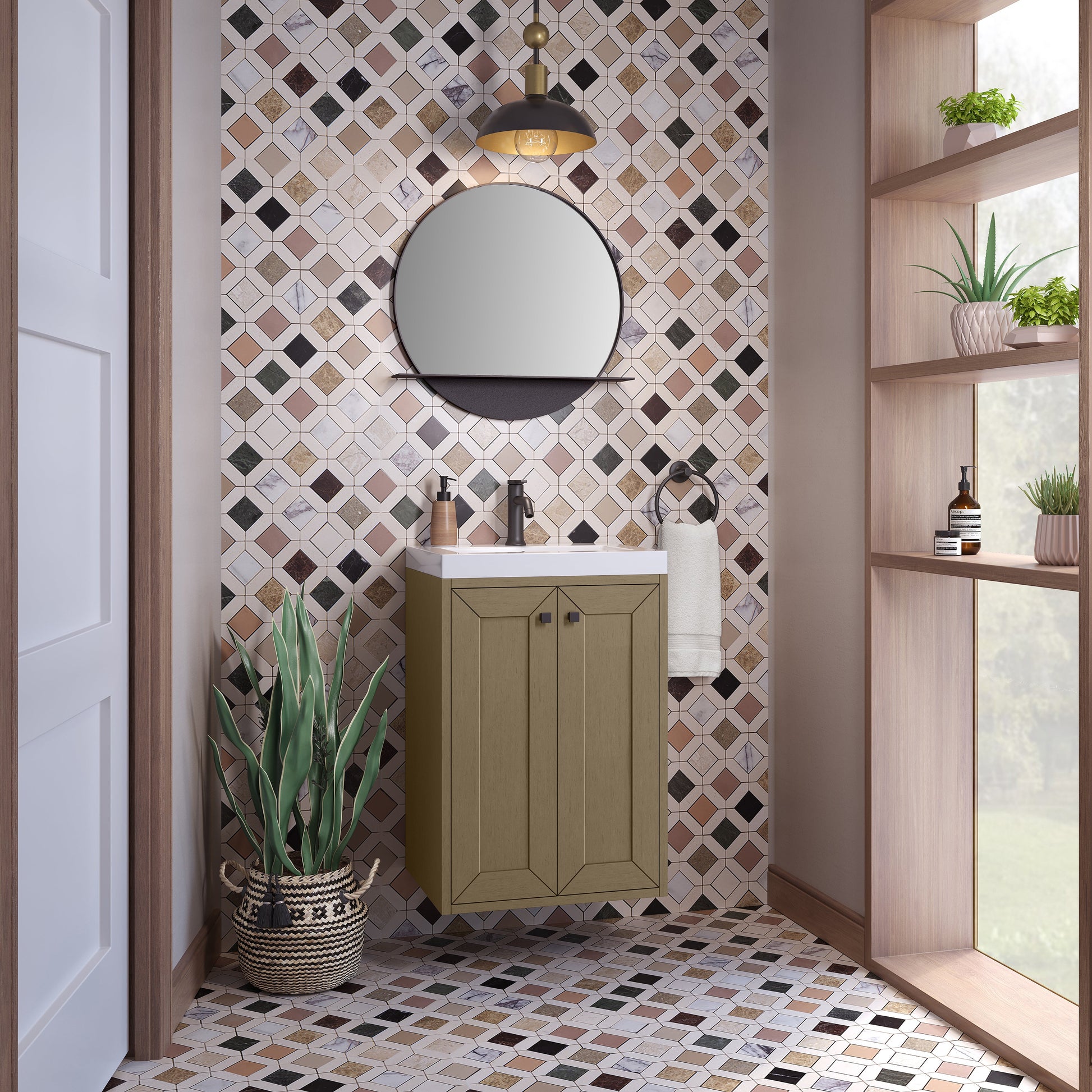 Walnut Whisper / Matte Black