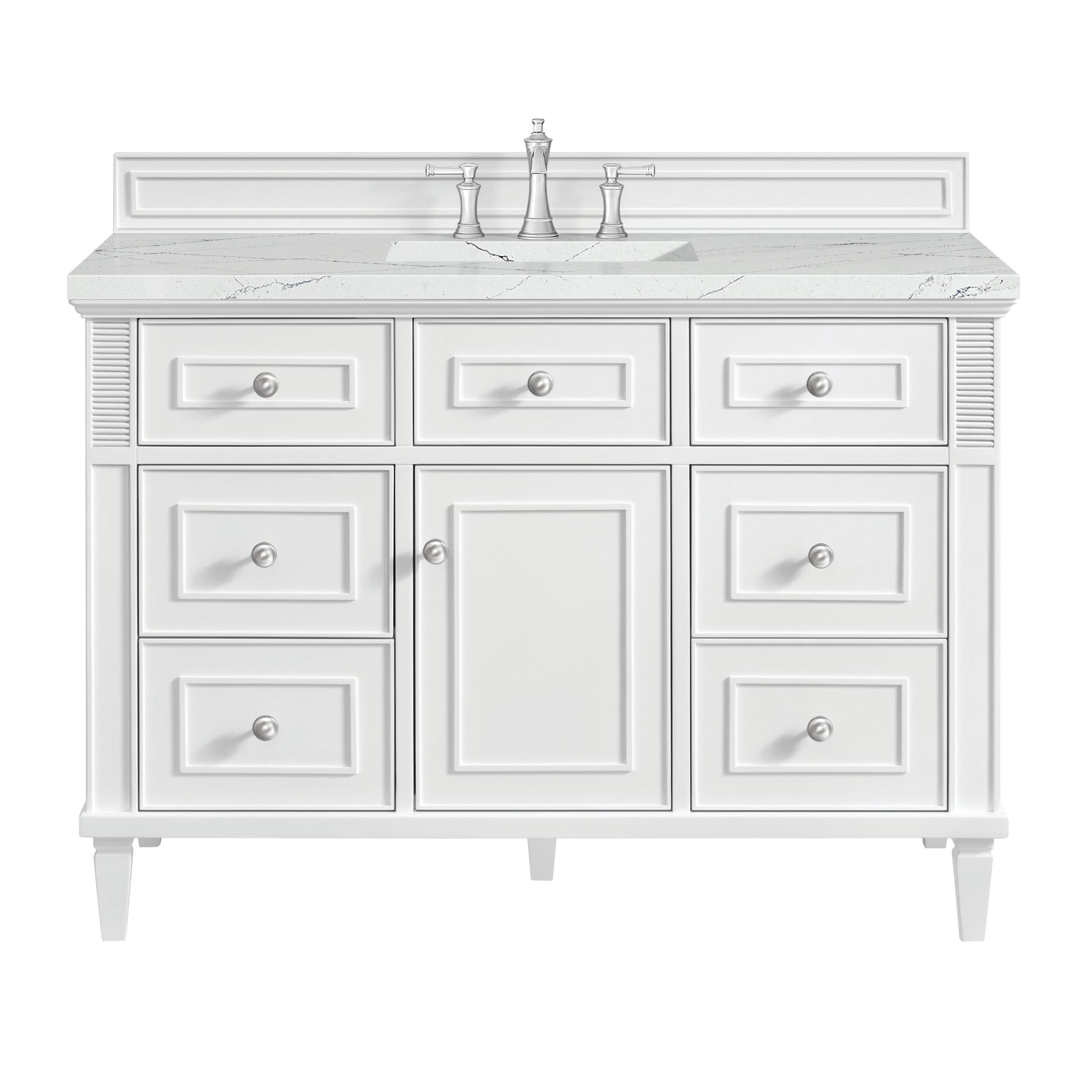 Bright White / Ethereal Noctis - 3 Faucet Holes