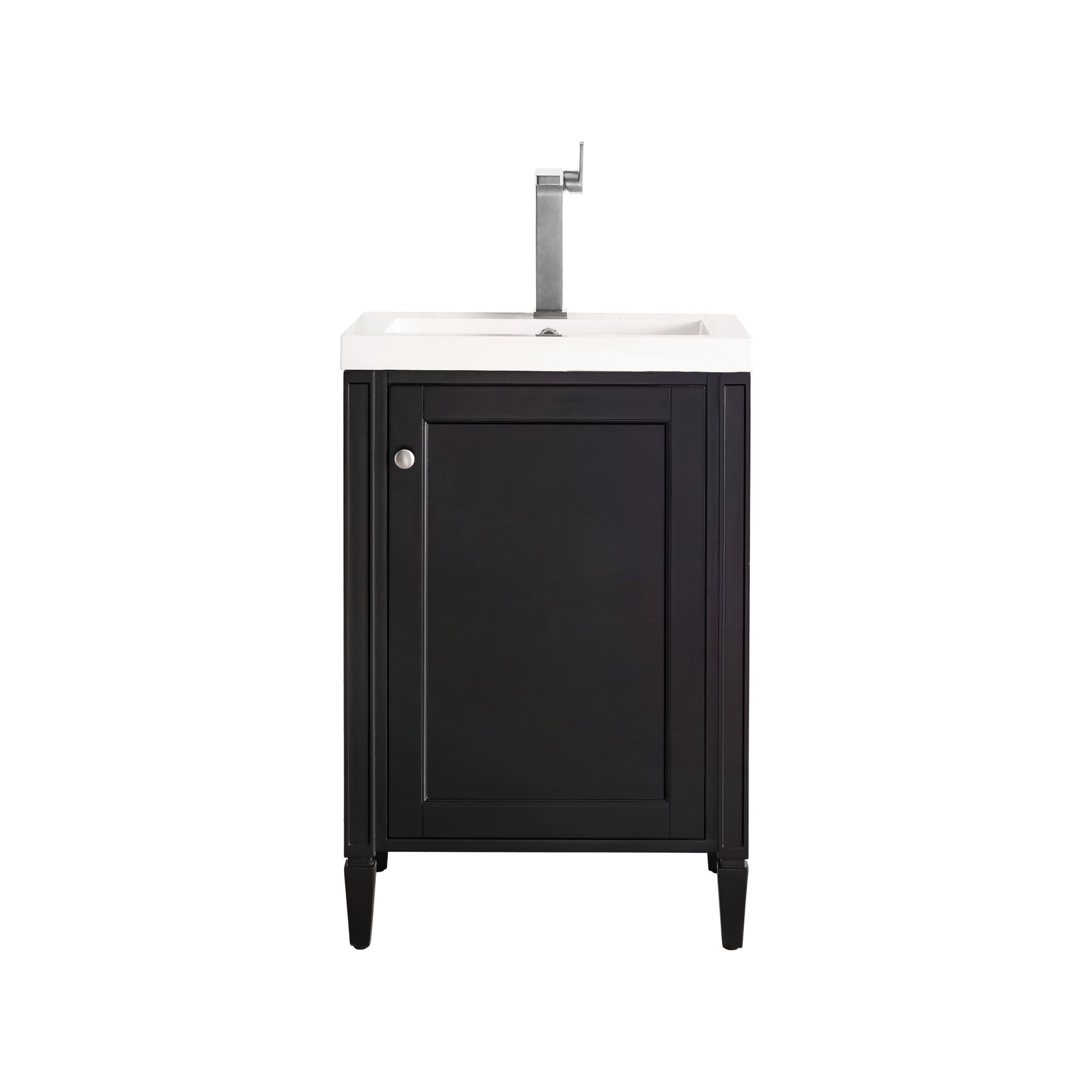 Black Onyx / White Glossy - 1 Faucet Hole