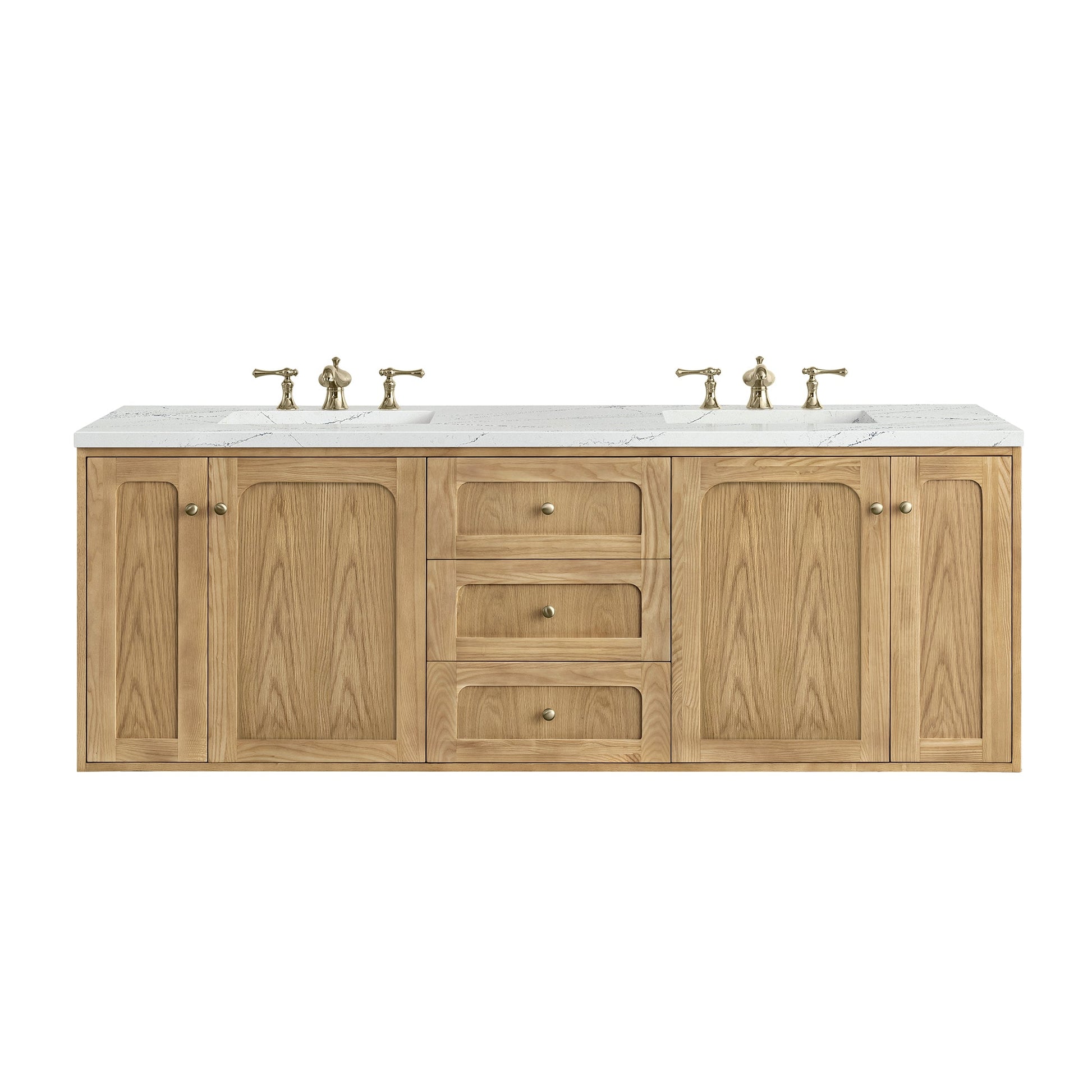 Light Natural Oak / Ethereal Noctis - 3 Faucet Holes