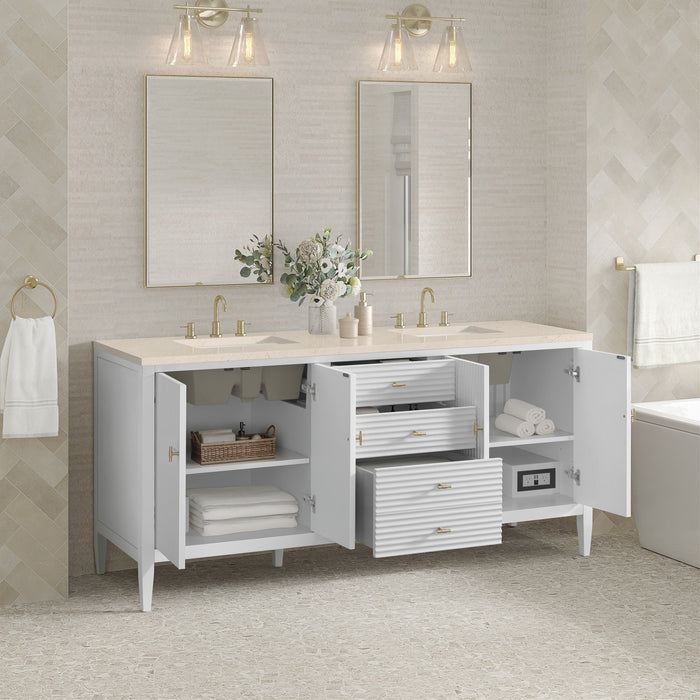 Bright White / Eternal Marfil - 3 Faucet Holes
