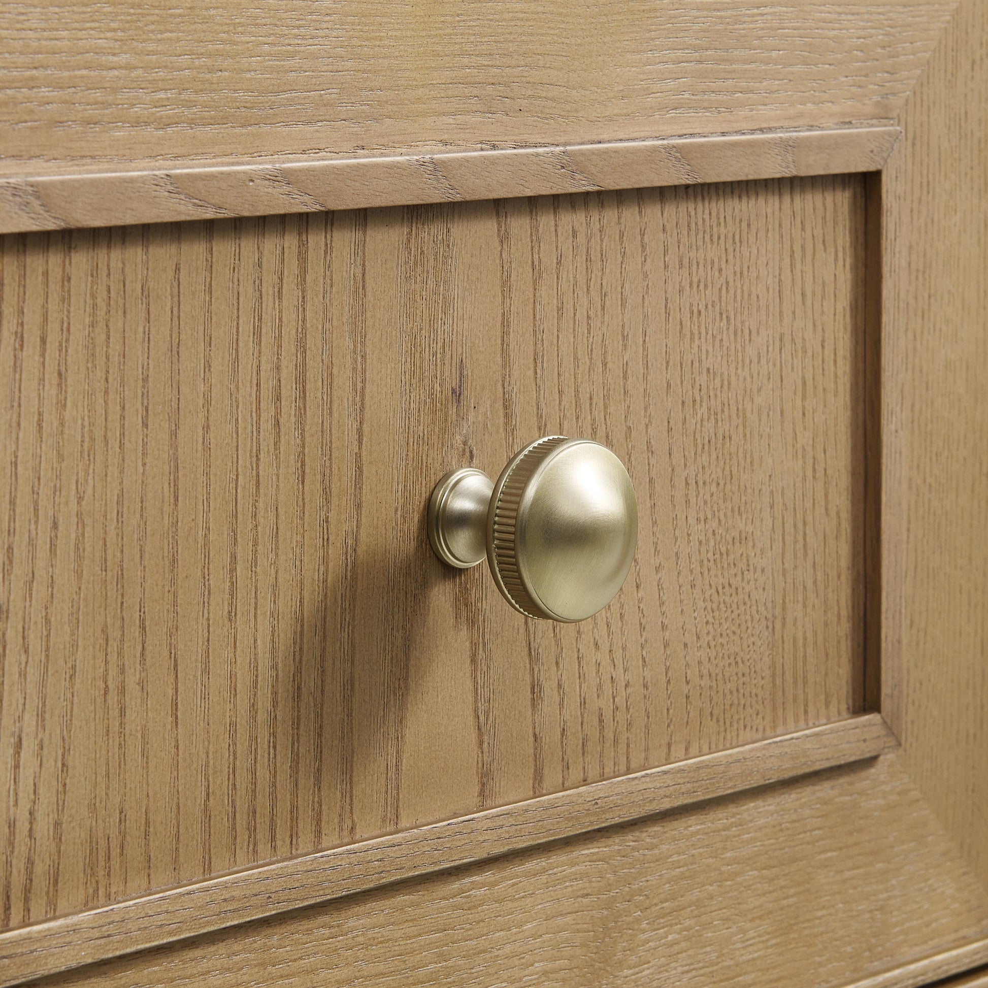 Light Natural Oak / White Zeus - 3 Faucet Holes