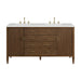 Mid-Century Walnut / Ethereal Noctis - 3 Faucet Holes