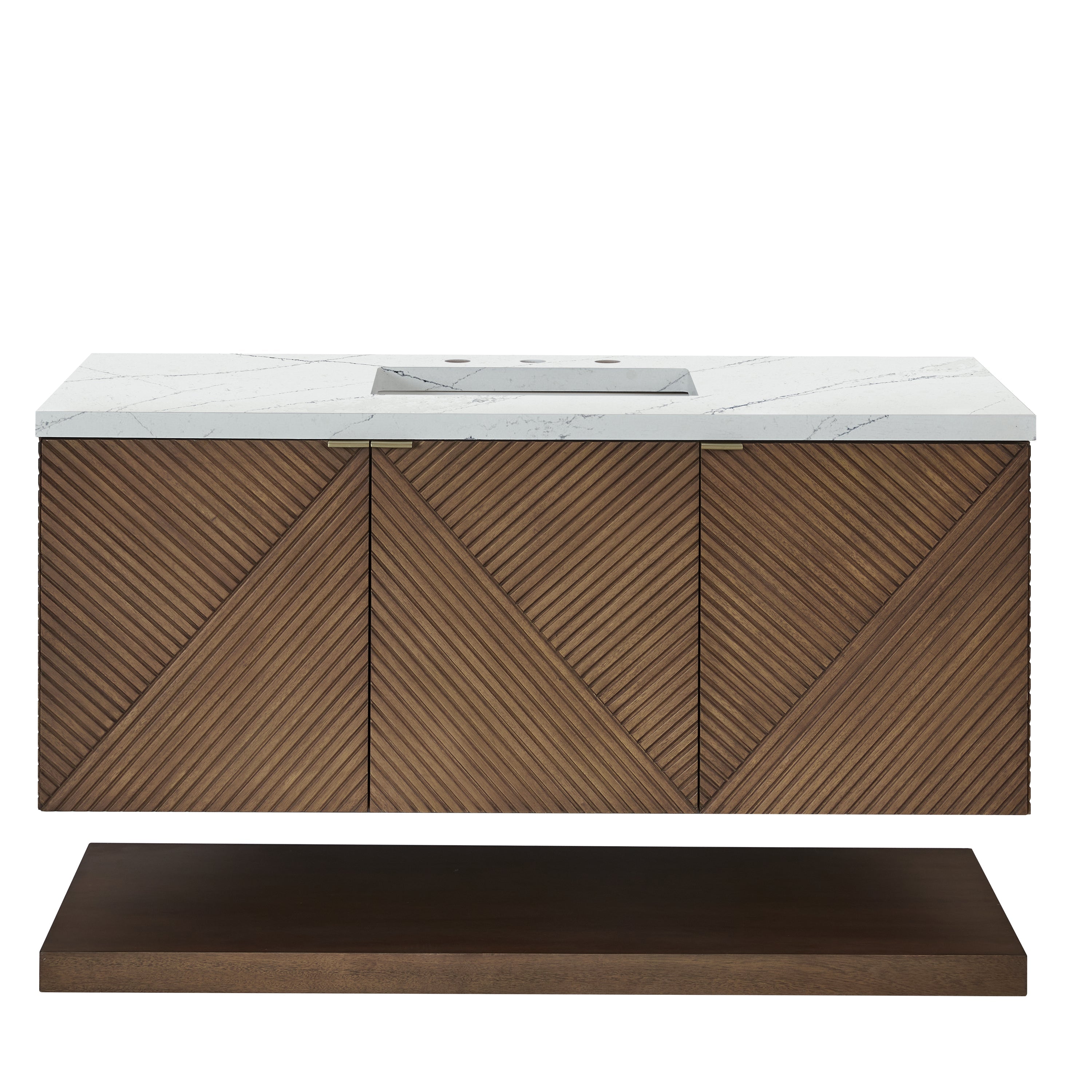 Chestnut / Ethereal Noctis - 3 Faucet Holes