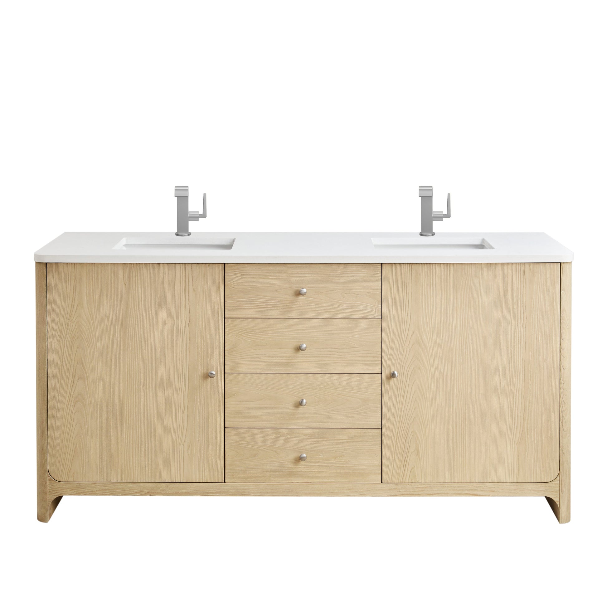 Coastal Driftwood / White Zeus - 1 Faucet Hole