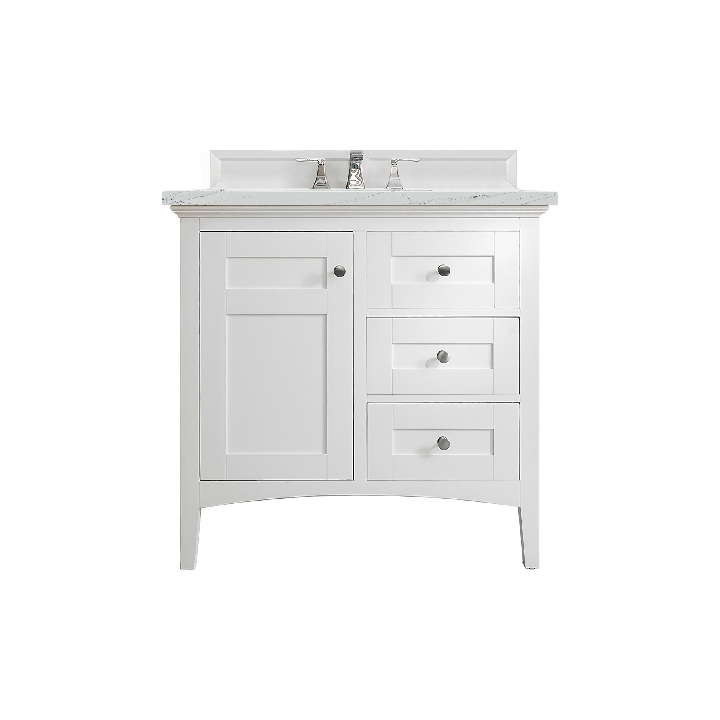 Bright White / Ethereal Noctis - 3 Faucet Holes