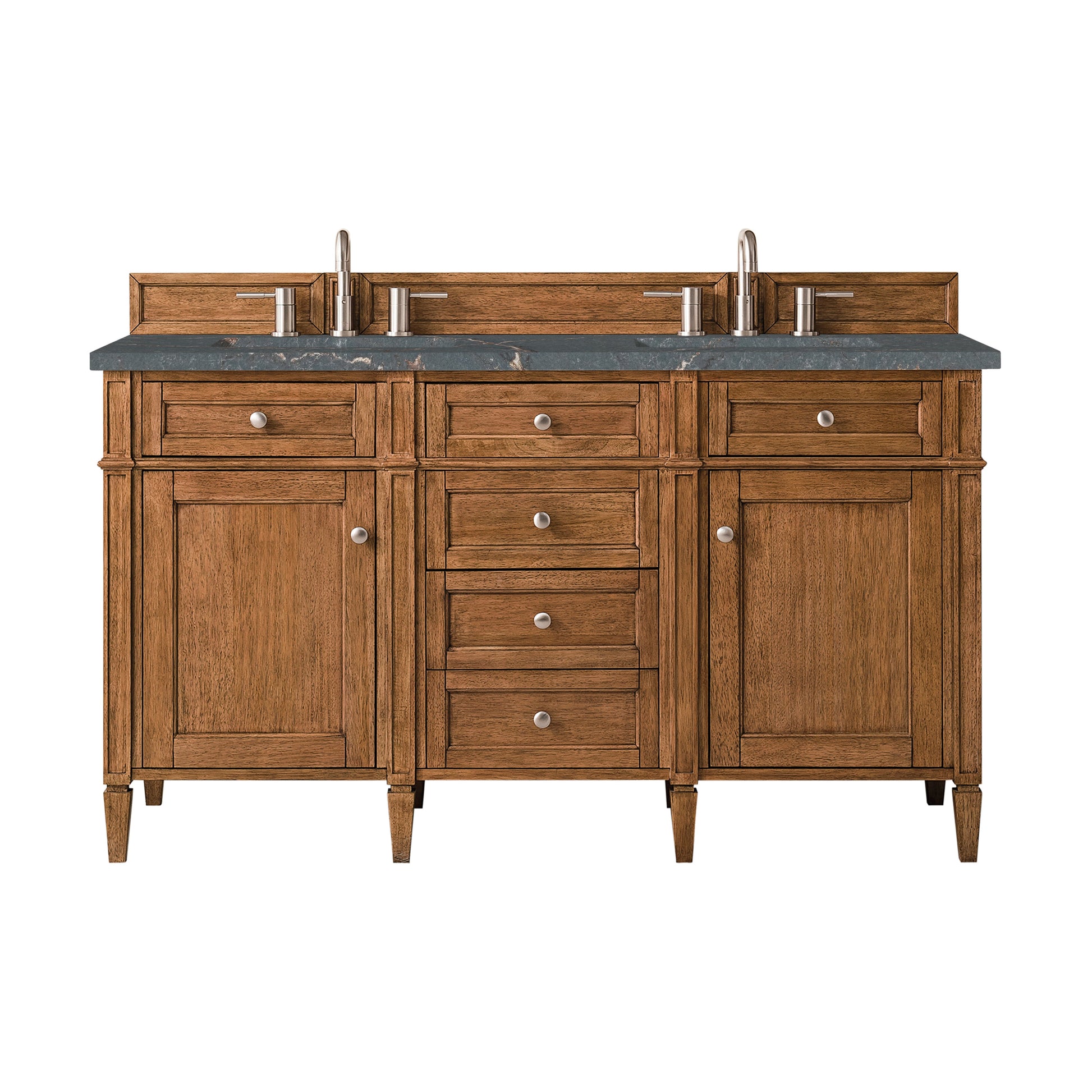 Saddle Brown / Parisien Bleu - 3 Faucet Holes