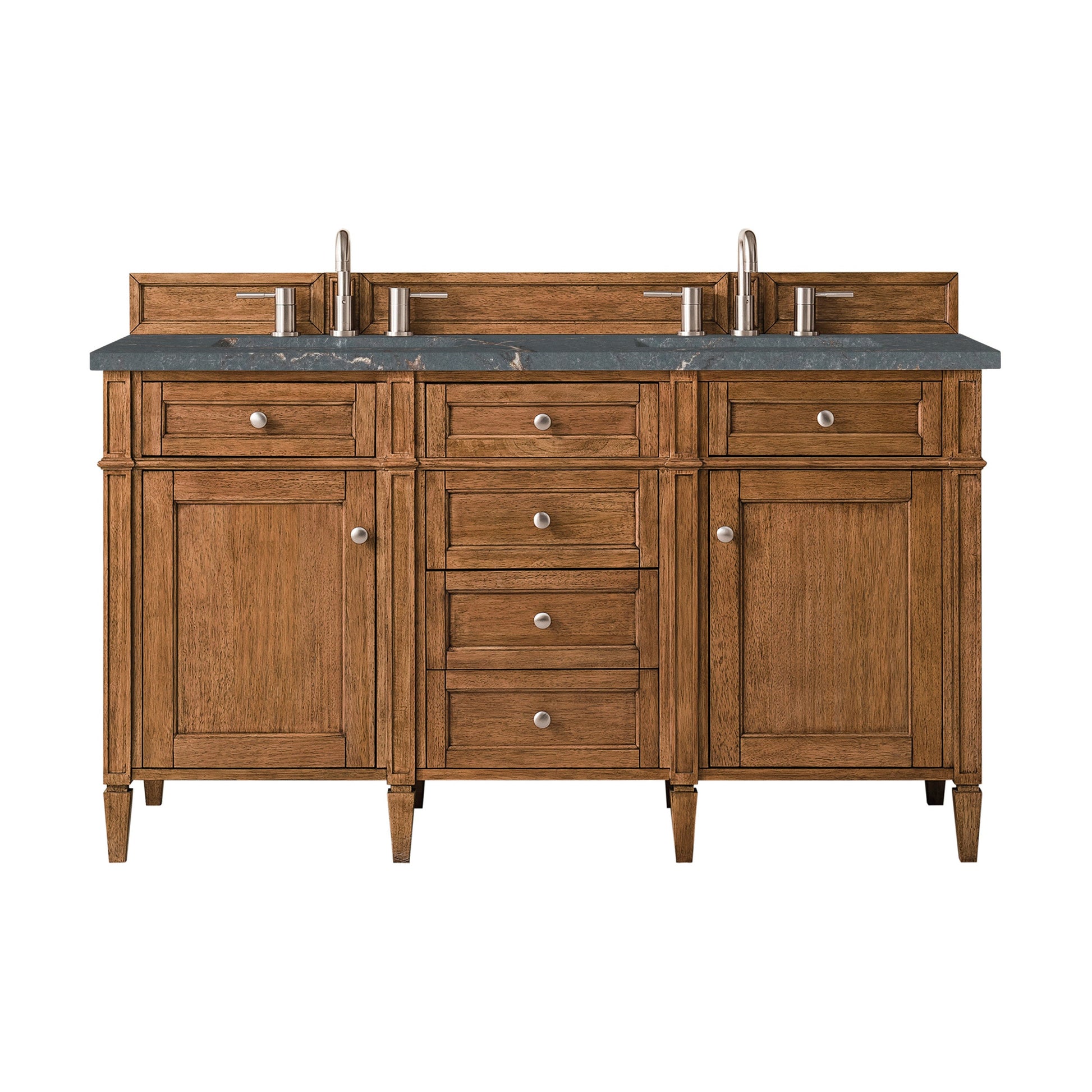 Saddle Brown / Parisien Bleu - 3 Faucet Holes