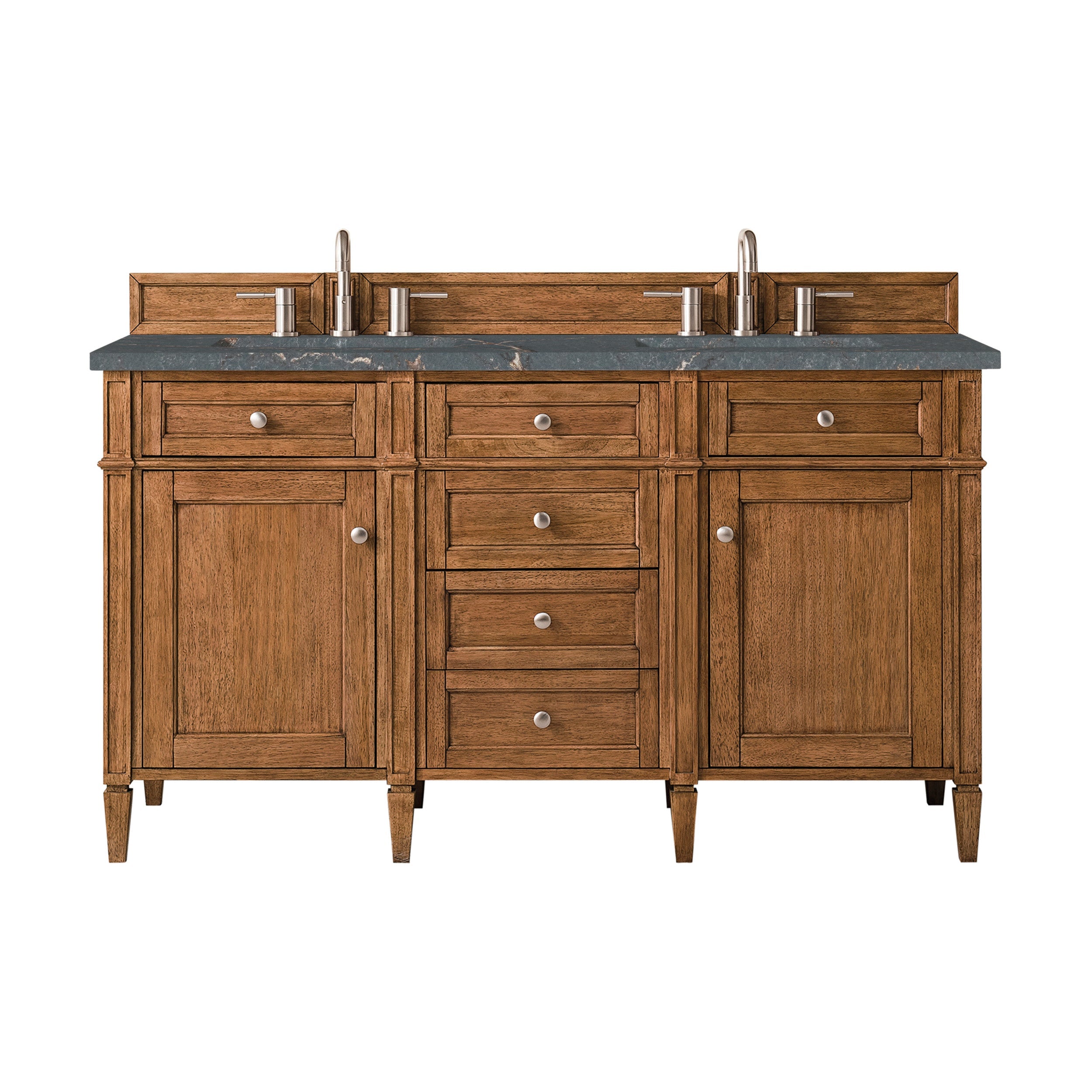 Saddle Brown / Parisien Bleu - 3 Faucet Holes