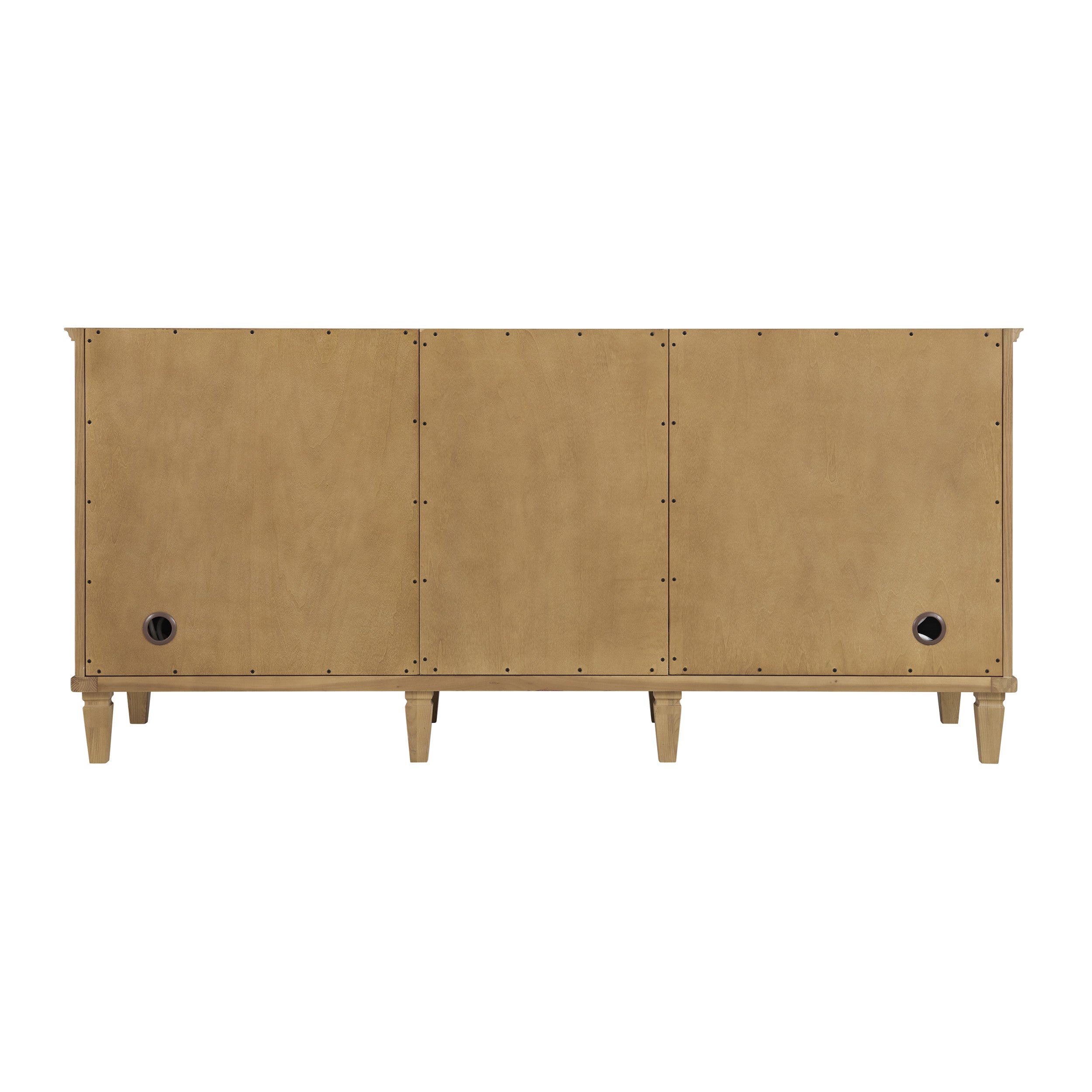 Light Natural Oak / White Zeus - 3 Faucet Holes