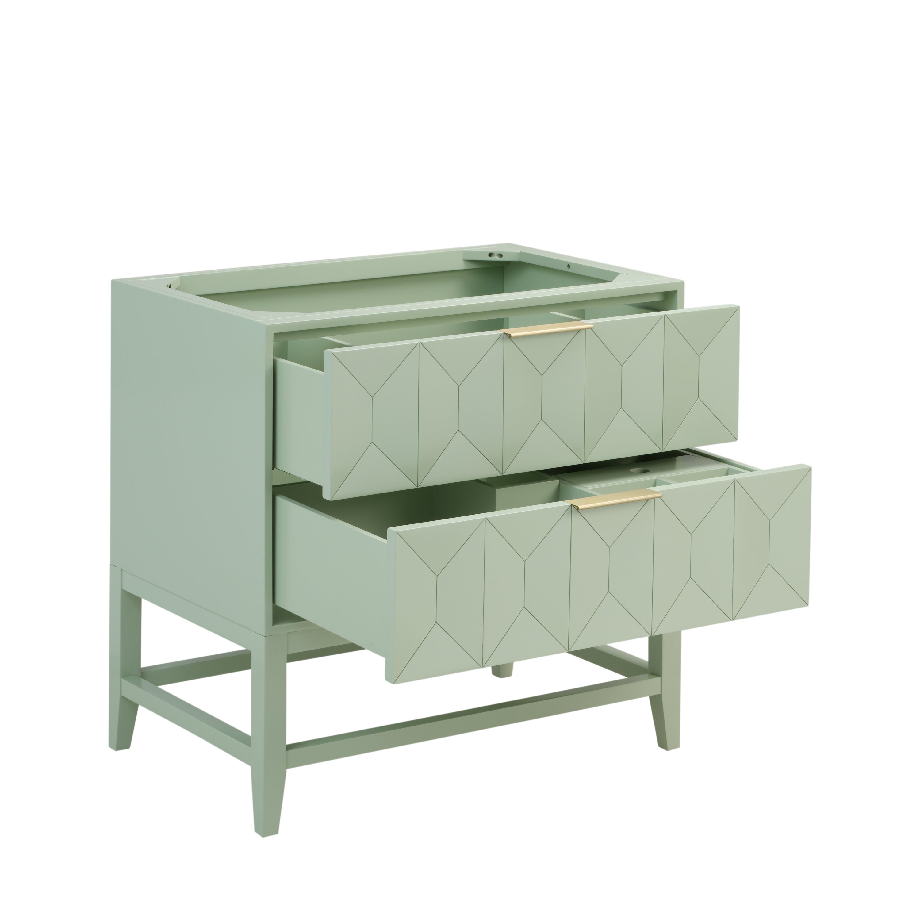 Pistachio / White Zeus - 3 Faucet Holes