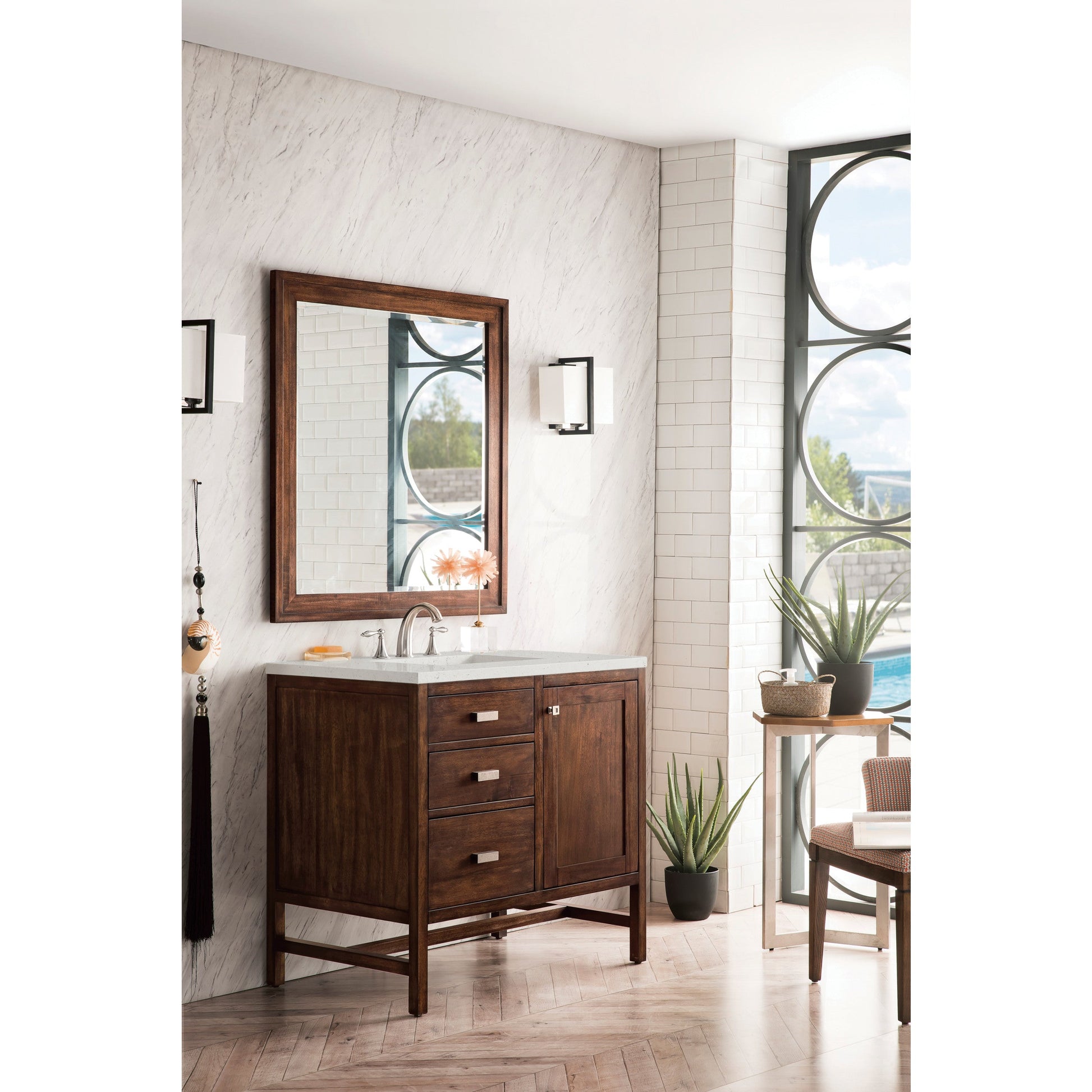 Mid-Century Acacia / Lime Delight - 3 Faucet Holes