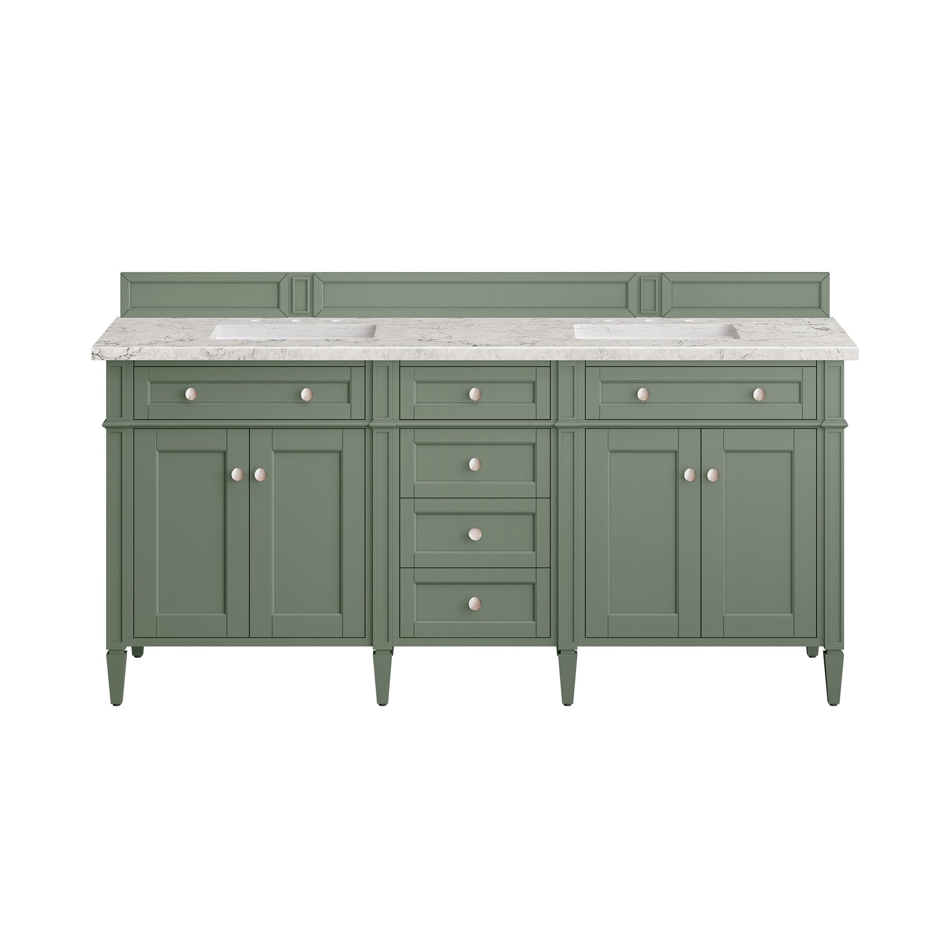 Smokey Celadon / Eternal Jasmine Pearl - 3 Faucet Holes