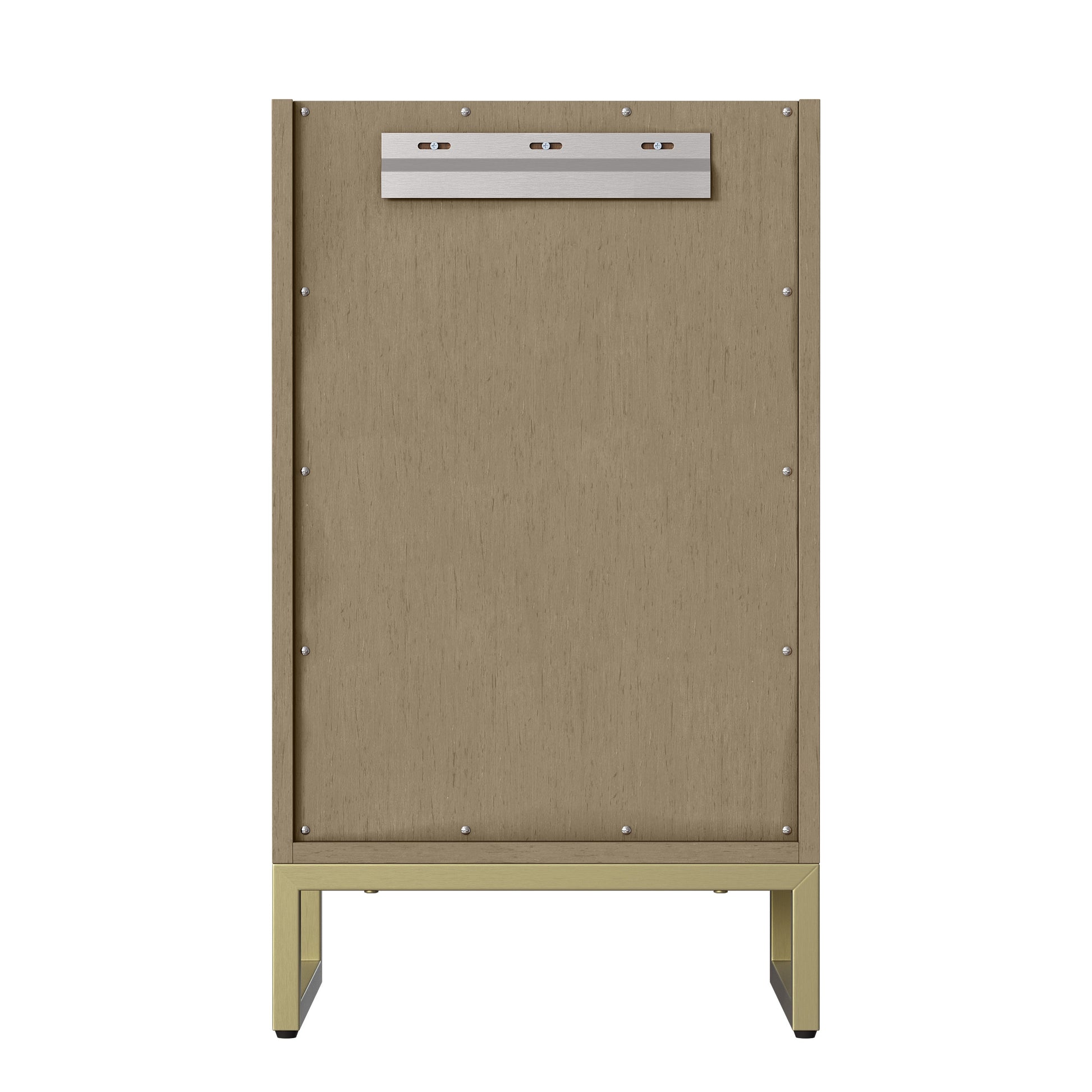 Walnut Whisper / Champagne Brass