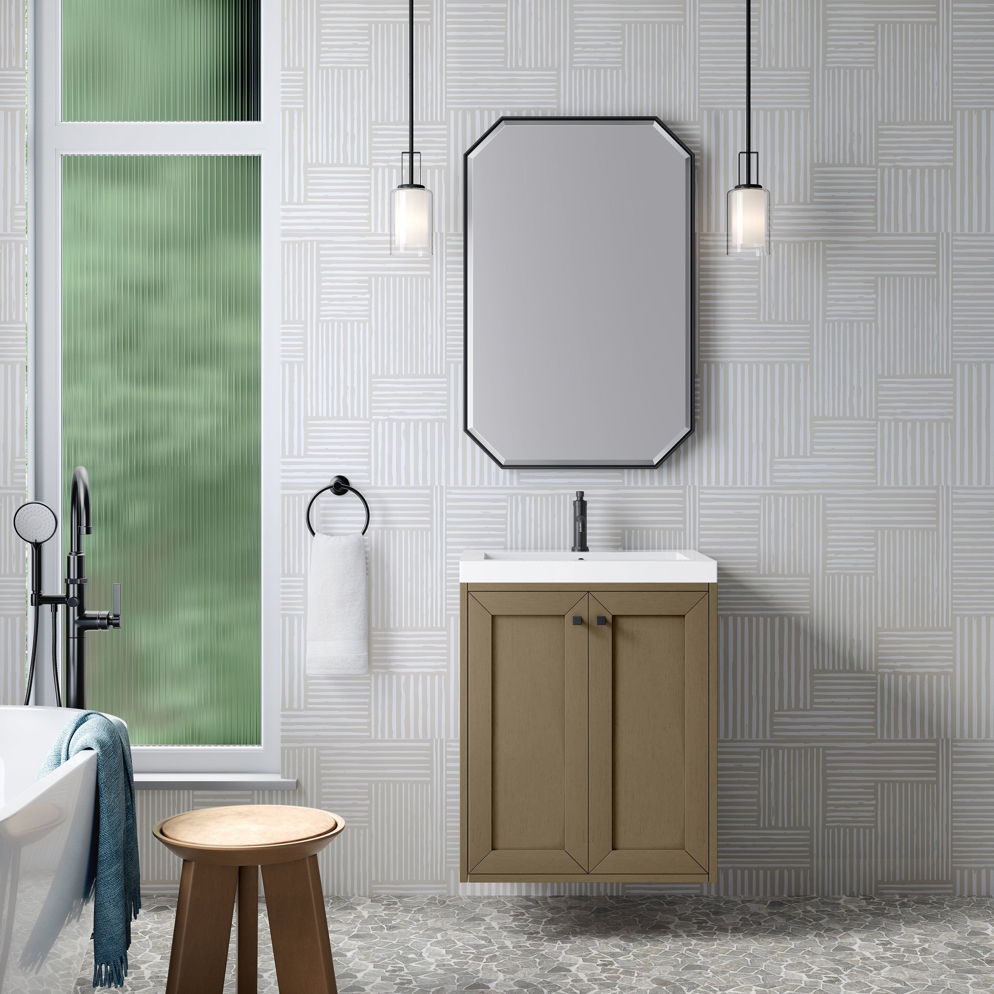 Walnut Whisper / Matte Black