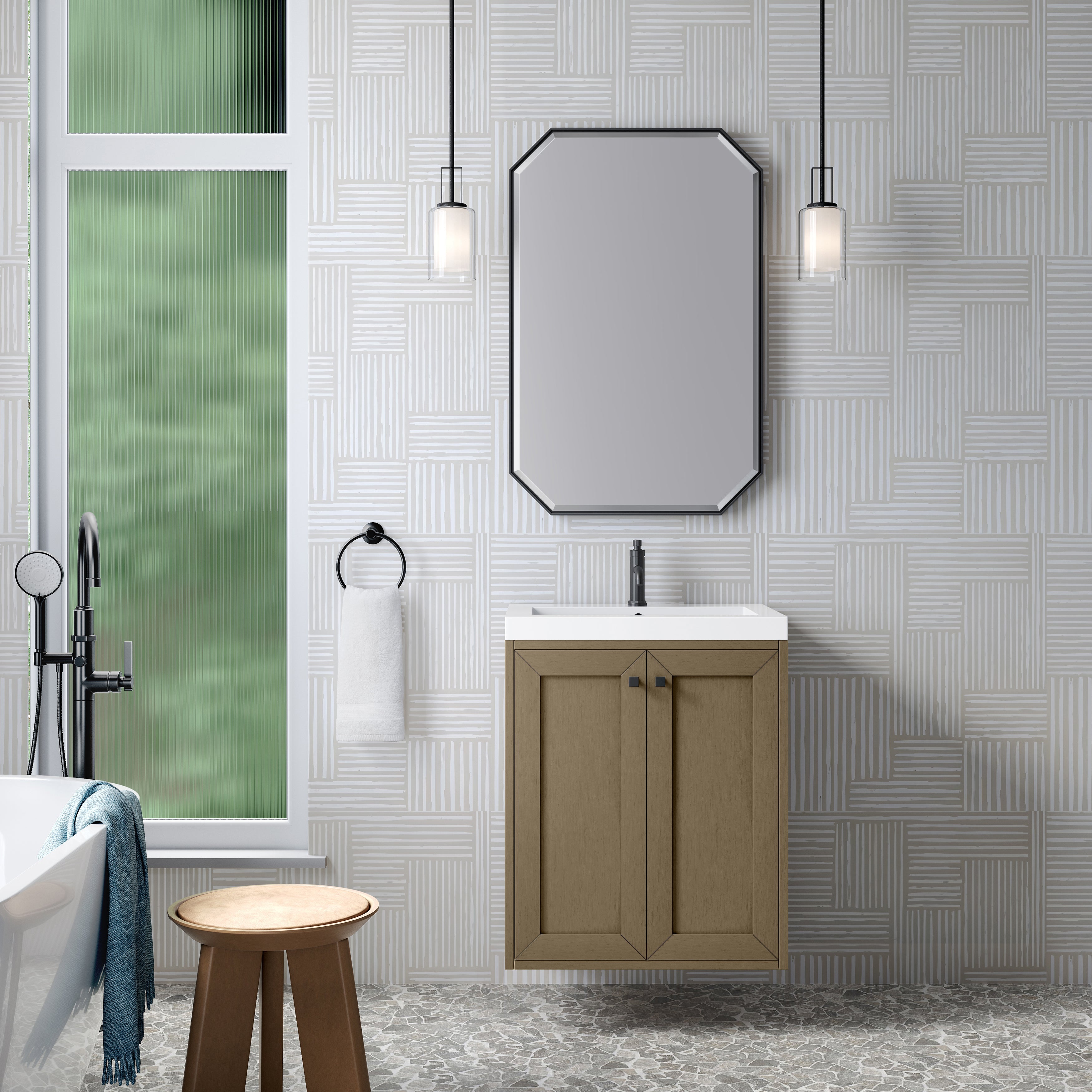 Walnut Whisper / Matte Black