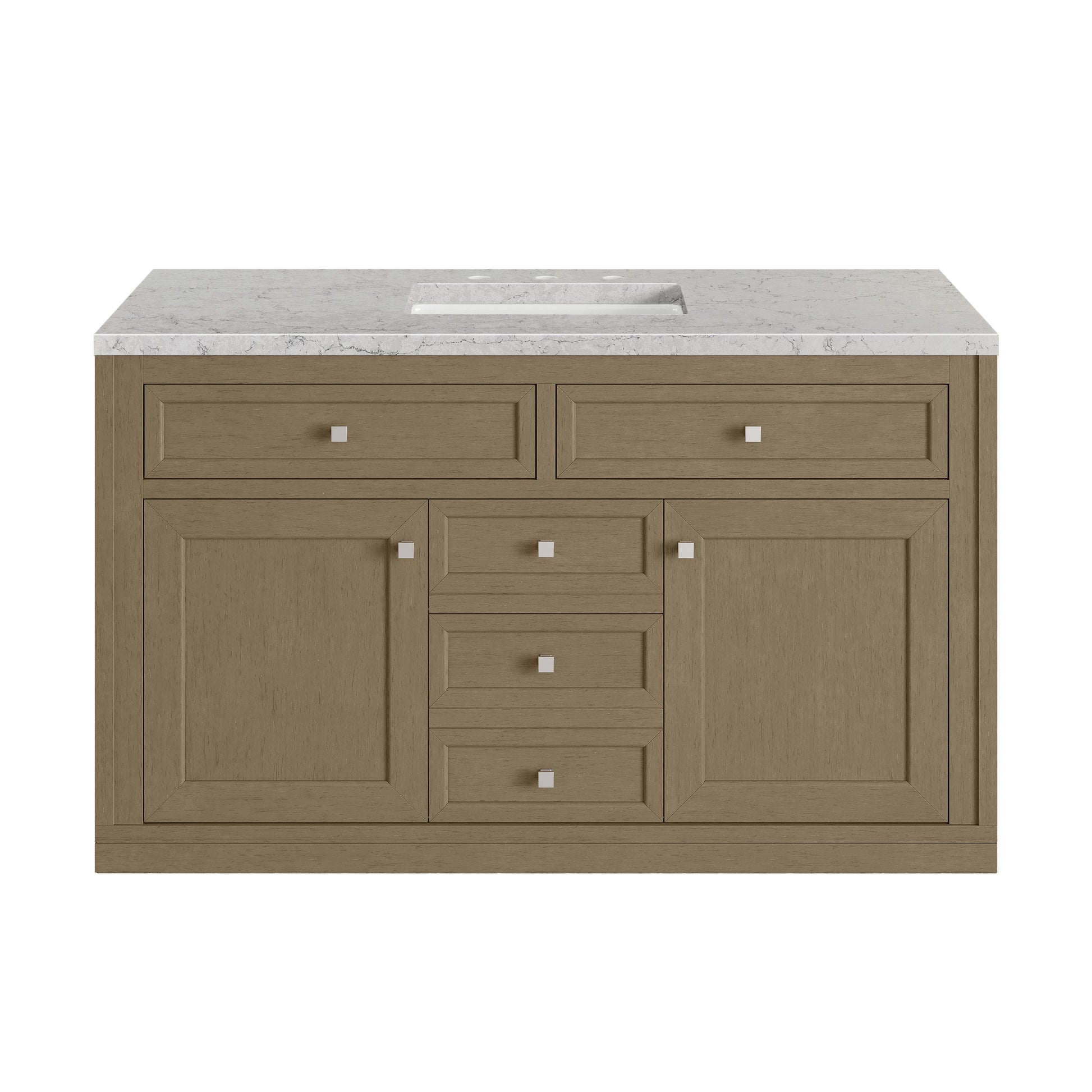 Walnut Whisper / Eternal Jasmine Pearl - 3 Faucet Holes