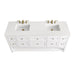 Bright White / White Zeus - 3 Faucet Holes