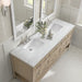 Whitewashed Oak / Arctic Fall - 3 Faucet Holes