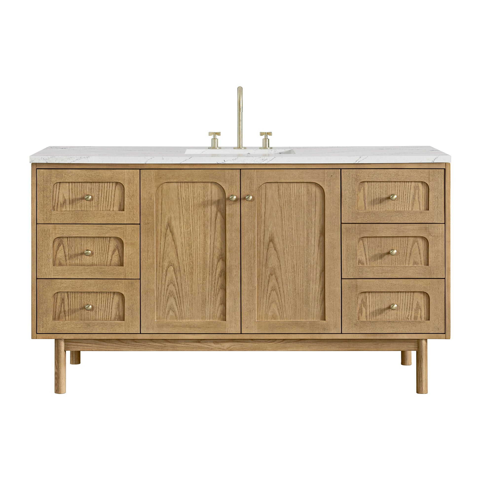 Light Natural Oak / Ethereal Noctis - 3 Faucet Holes