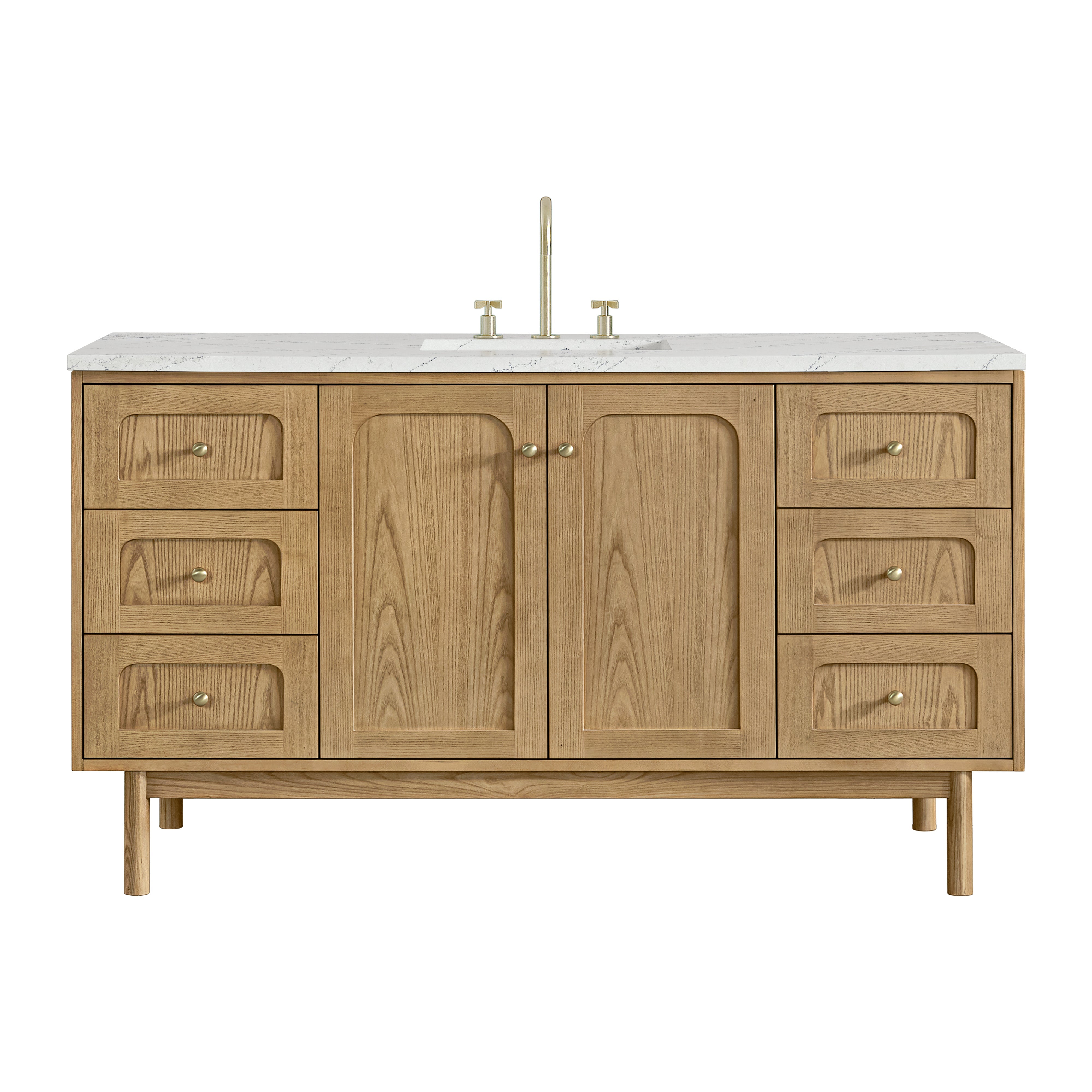 Light Natural Oak / Ethereal Noctis - 3 Faucet Holes