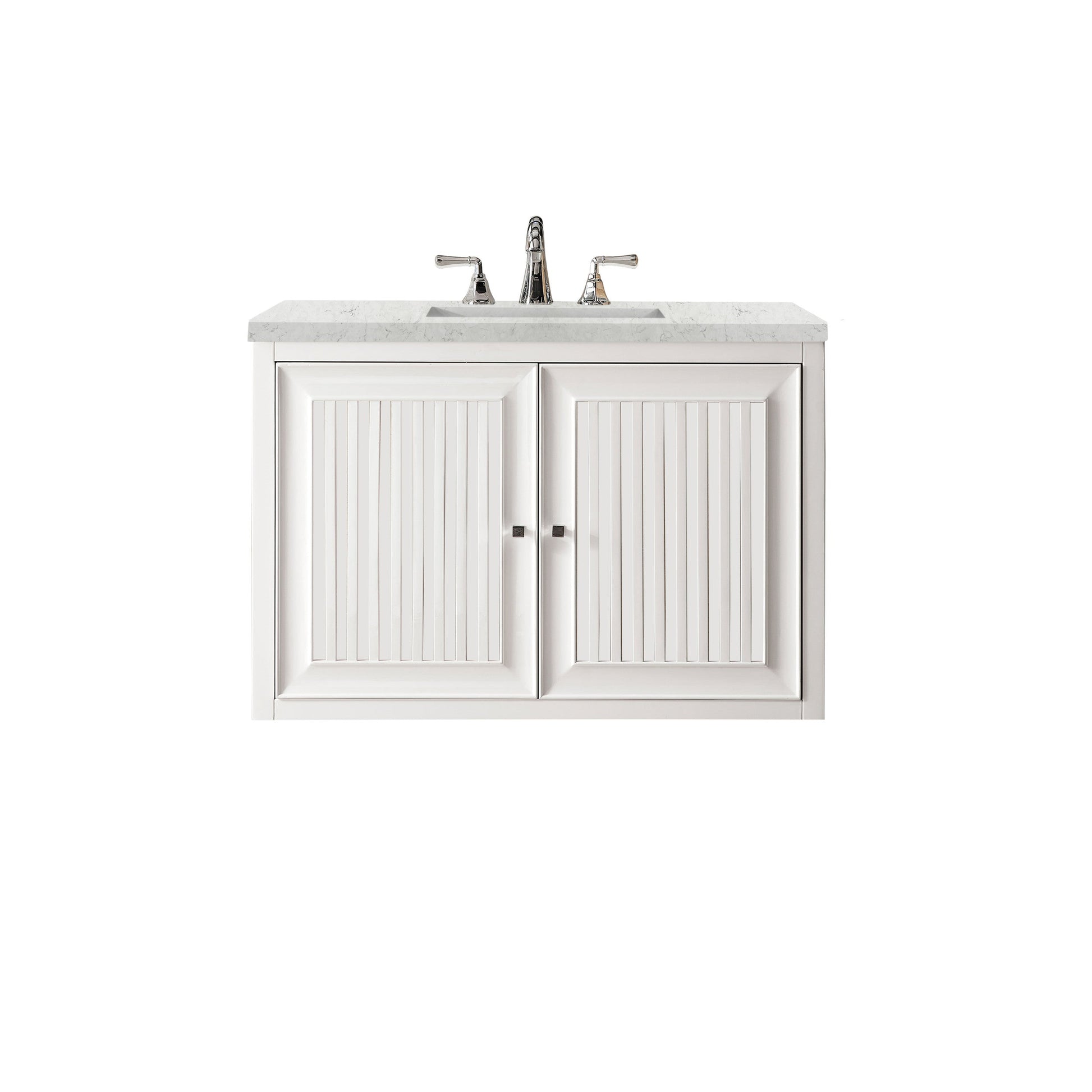 Glossy White / Eternal Jasmine Pearl - 3 Faucet Holes