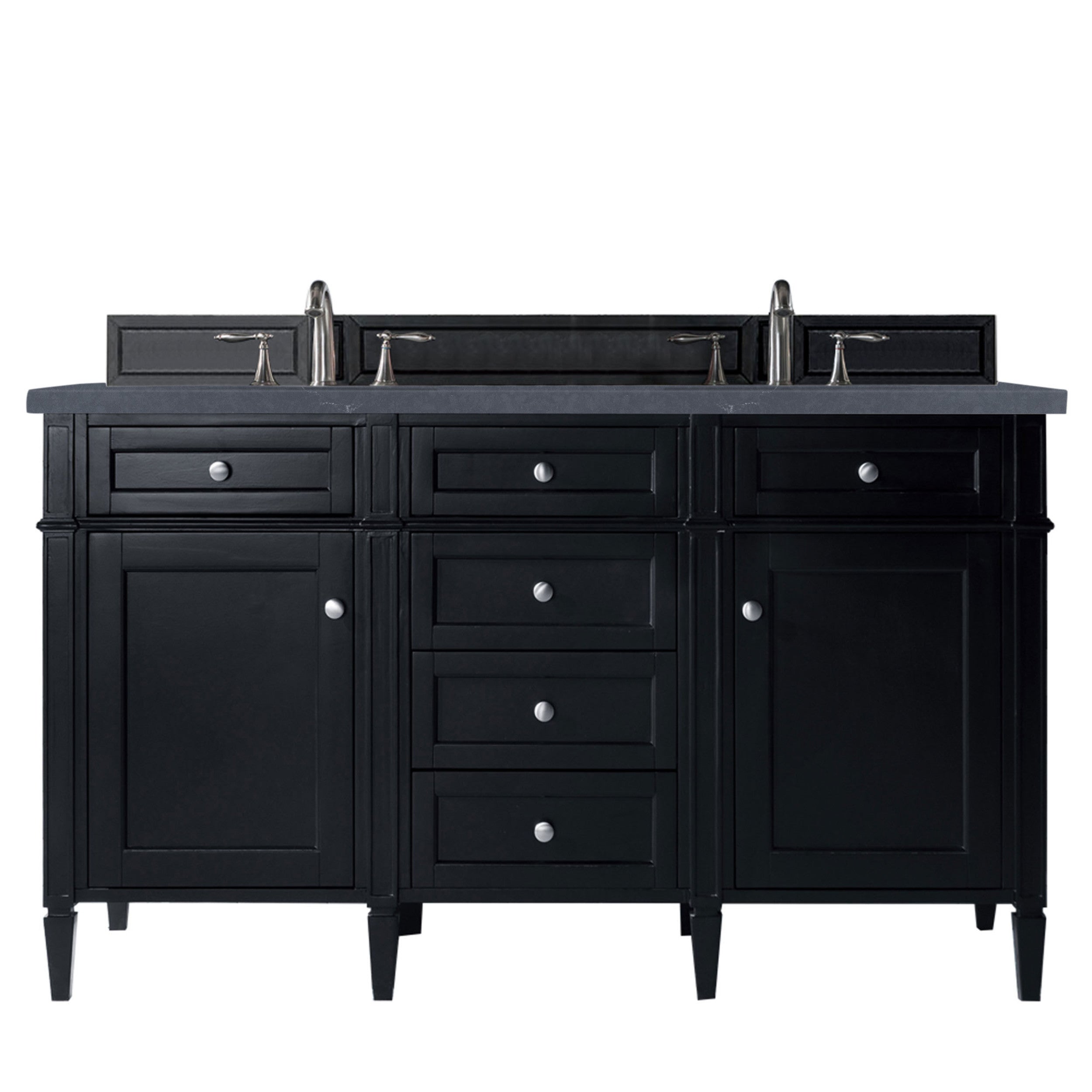Black Onyx / Charcoal Soapstone - 3 Faucet Holes