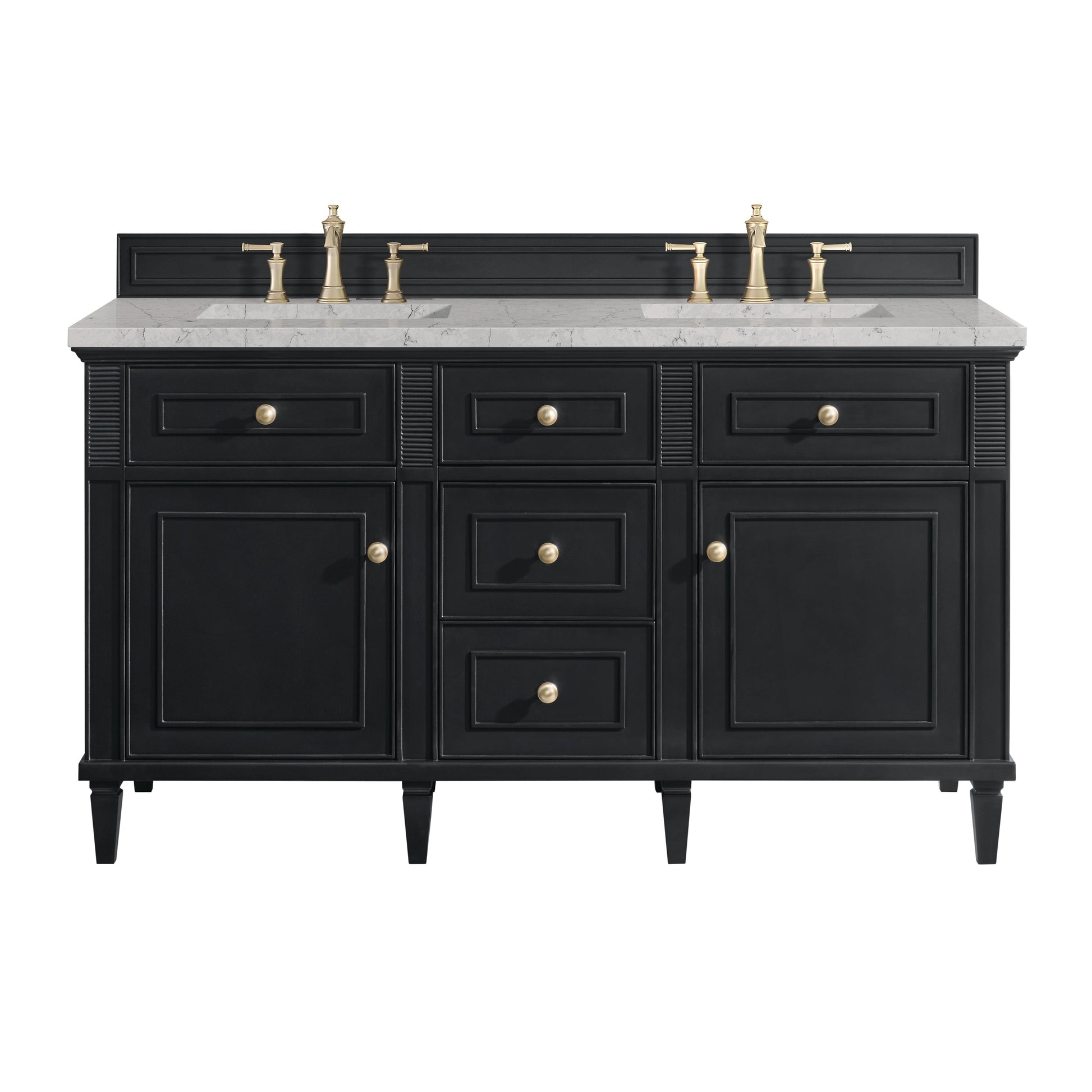 Black Onyx / Eternal Jasmine Pearl - 3 Faucet Holes