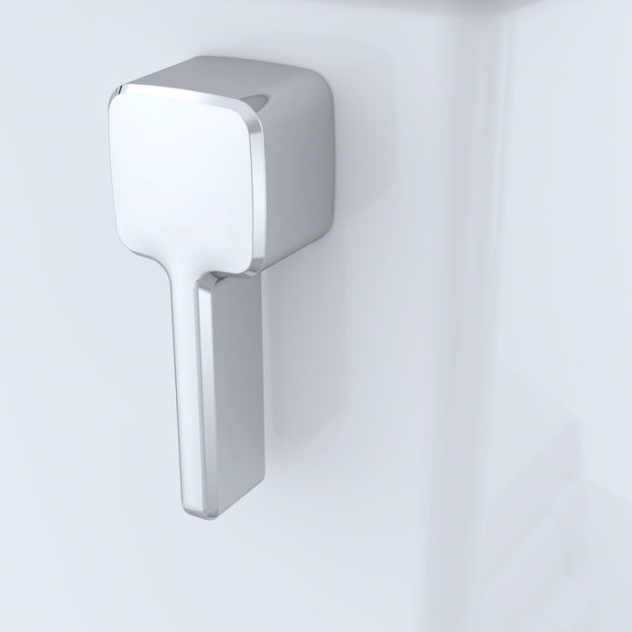 Toto Connelly Two Piece Elongated Dual Max 1.28 and 0.9 GPF Universal Height Toilet with Cefiontect and Right Lever
