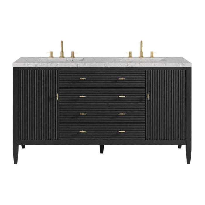 Carbon Oak / Eternal Jasmine Pearl - 3 Faucet Holes