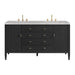 Carbon Oak / Eternal Jasmine Pearl - 3 Faucet Holes