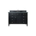 Black Onyx / Cala Blue - 3 Faucet Holes