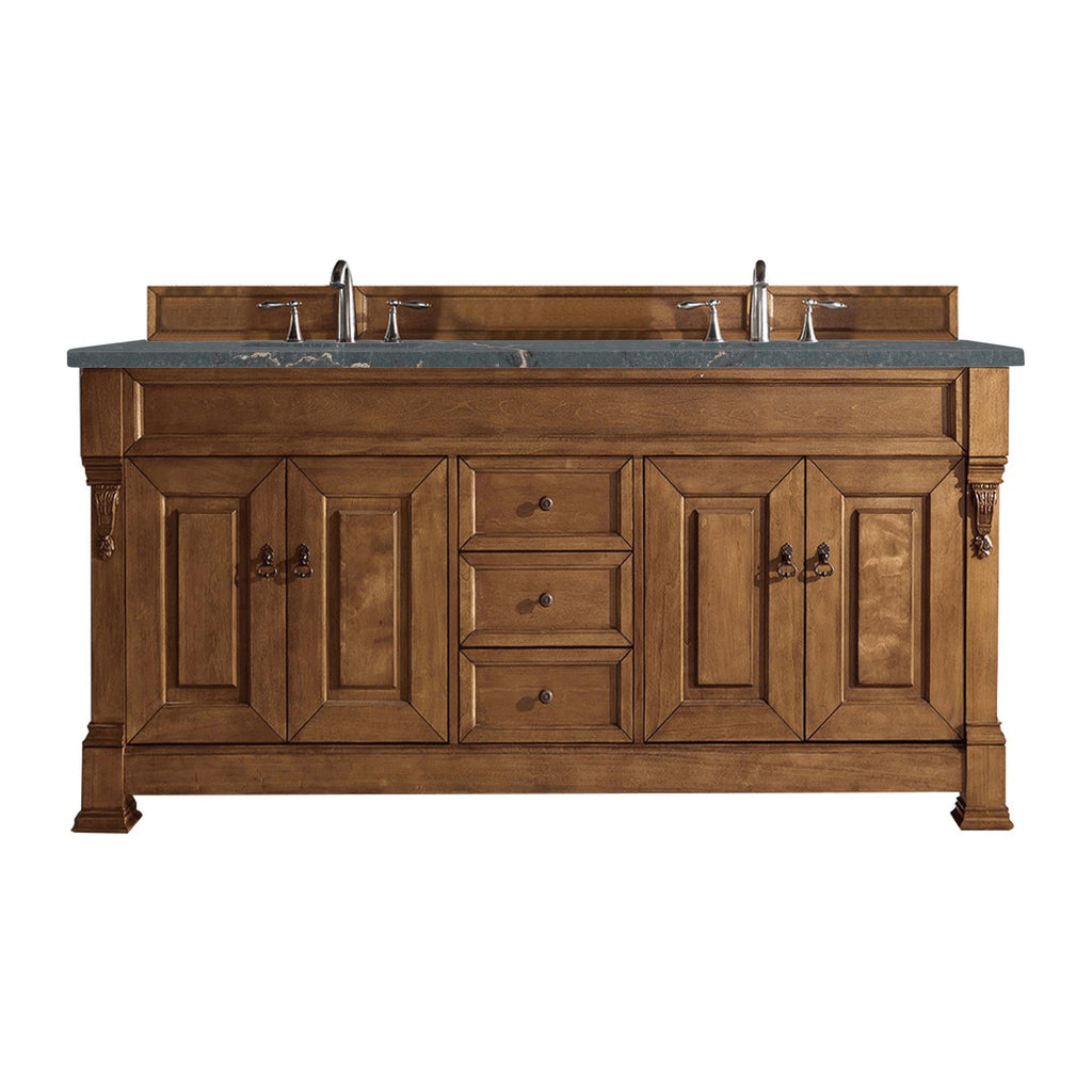 Country Oak / Parisien Bleu - 3 Faucet Holes