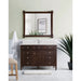 Burnished Mahogany / White Zeus - 1 Faucet Hole