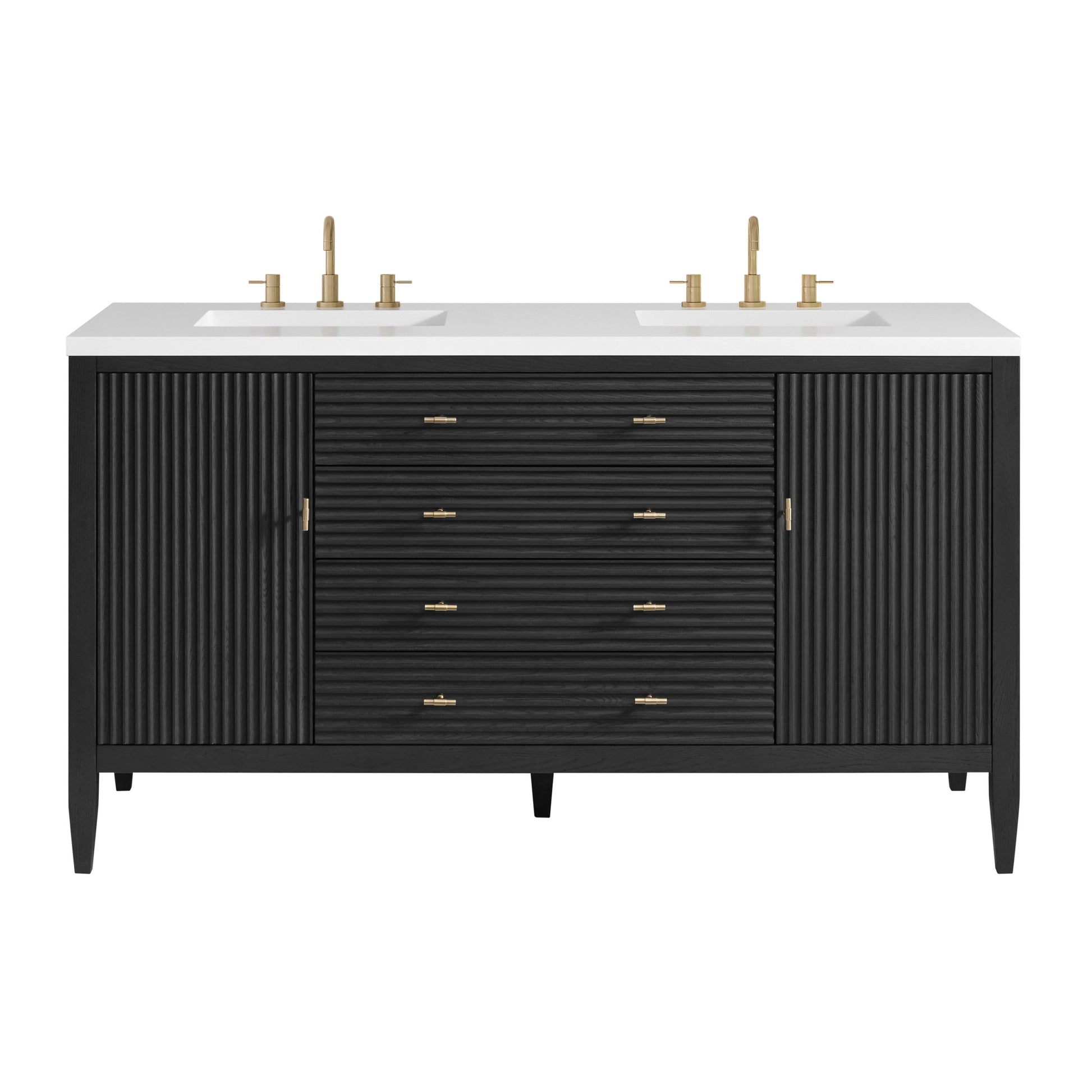 Carbon Oak / No Countertop
