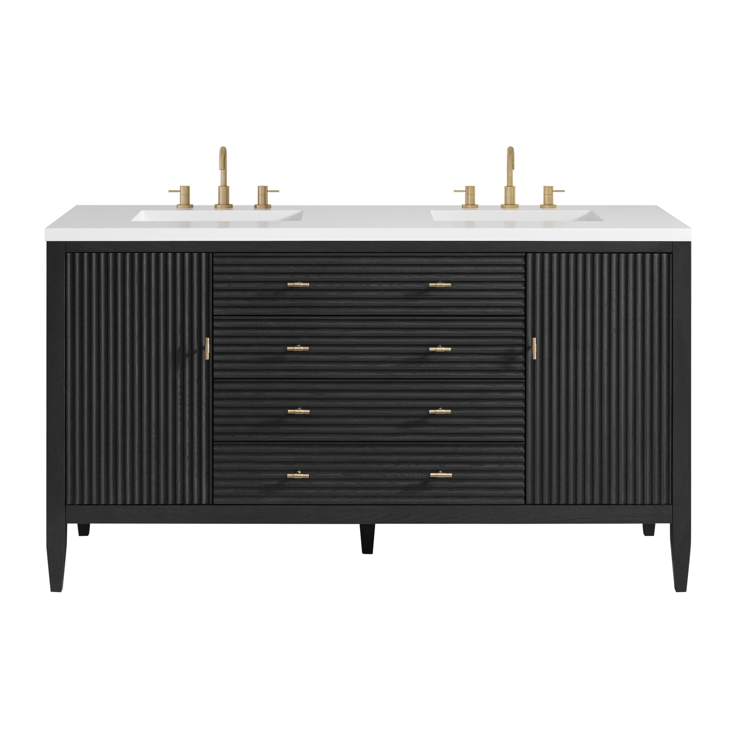 Carbon Oak / No Countertop