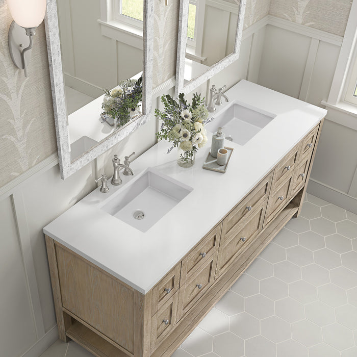 Whitewashed Oak / No Countertop