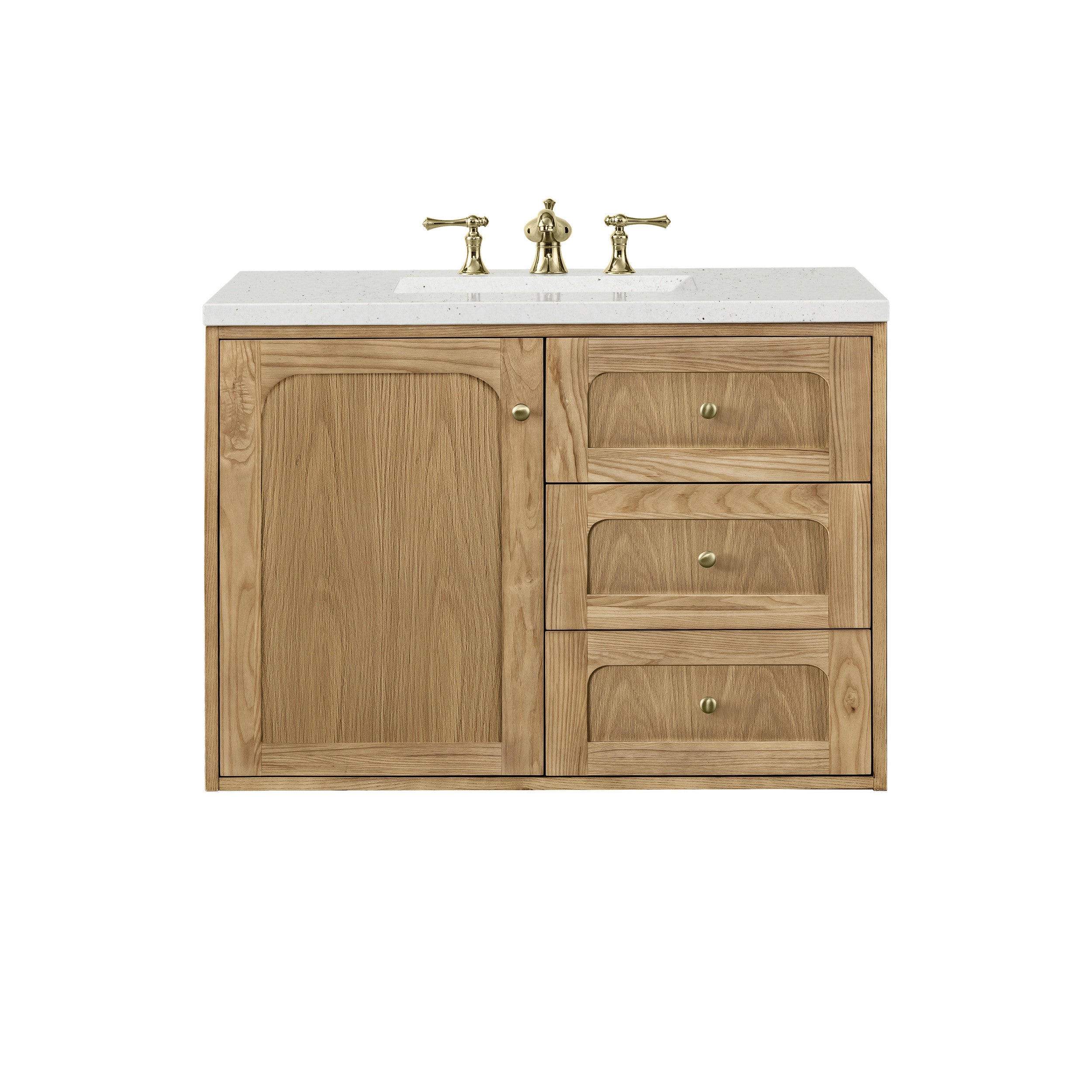 Light Natural Oak / Lime Delight - 3 Faucet Holes