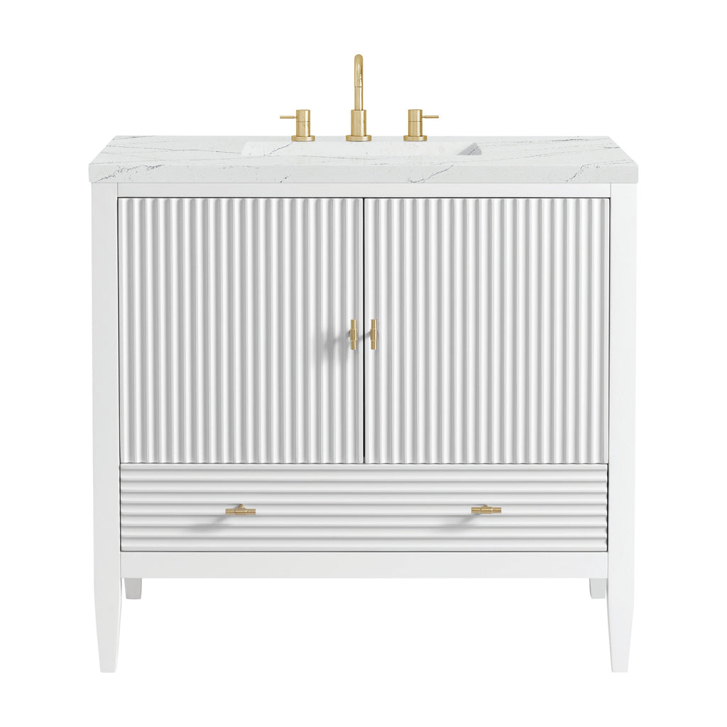 Bright White / Ethereal Noctis - 3 Faucet Holes