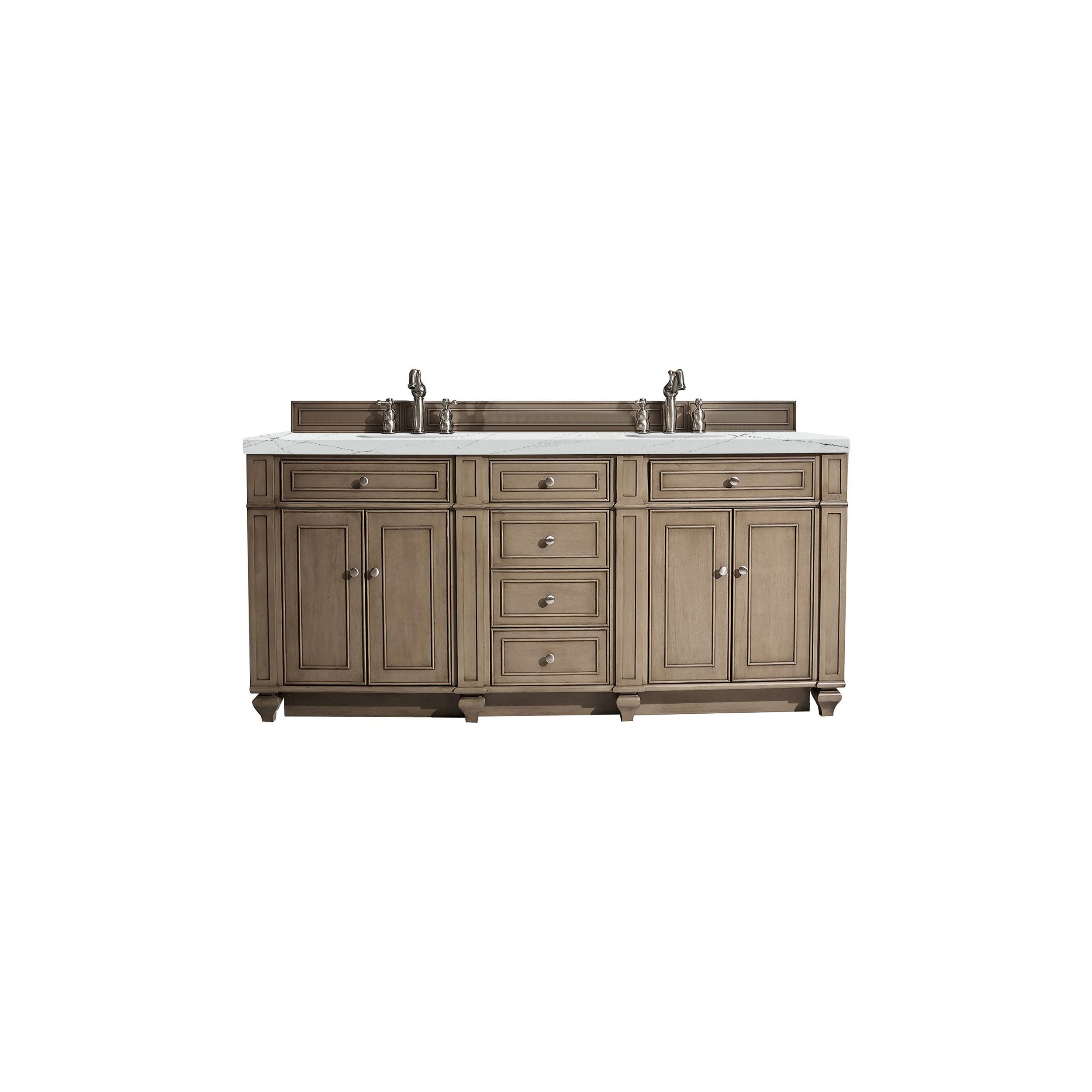 Whitewashed Walnut / Ethereal Noctis - 3 Faucet Holes