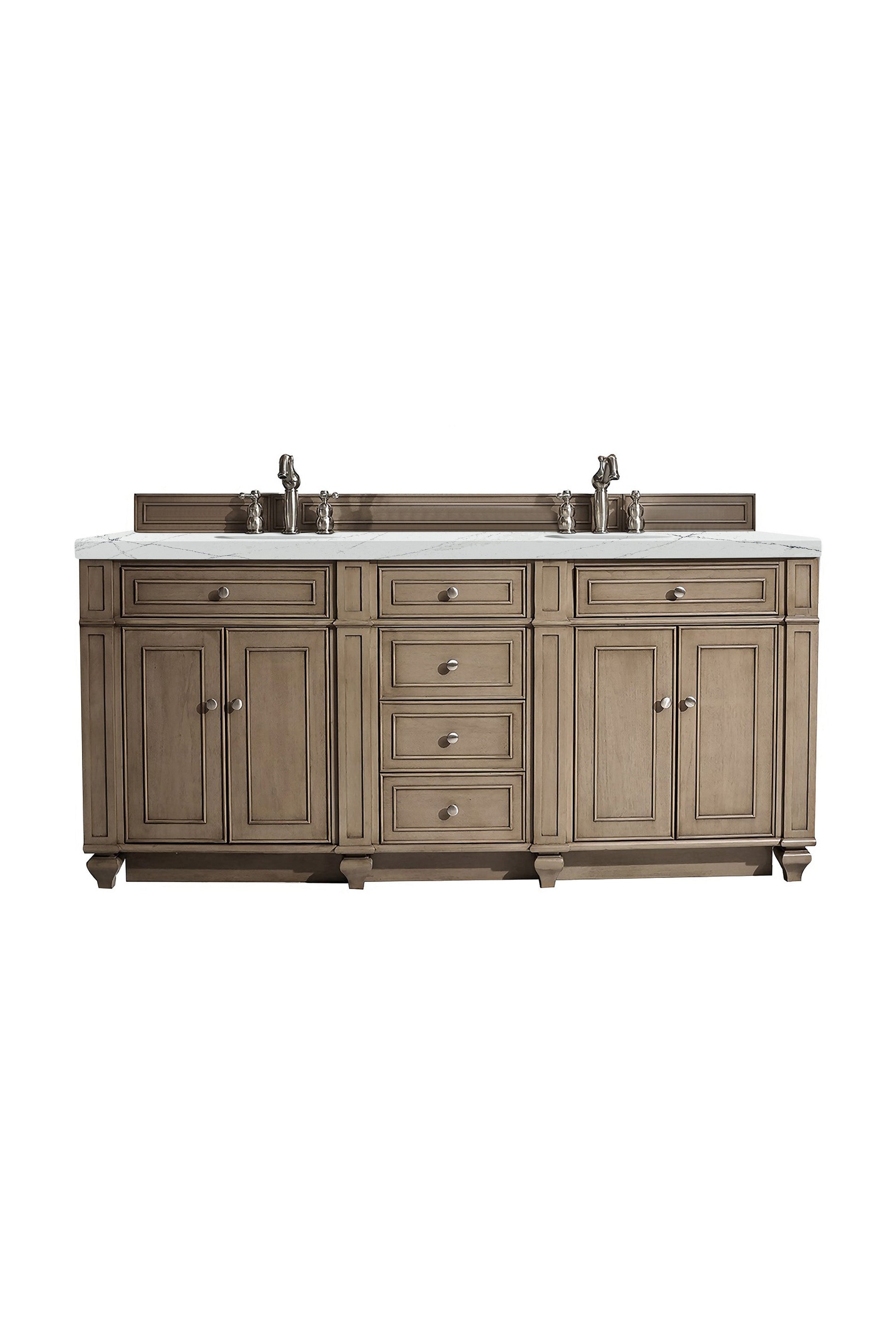 Whitewashed Walnut / Ethereal Noctis - 3 Faucet Holes