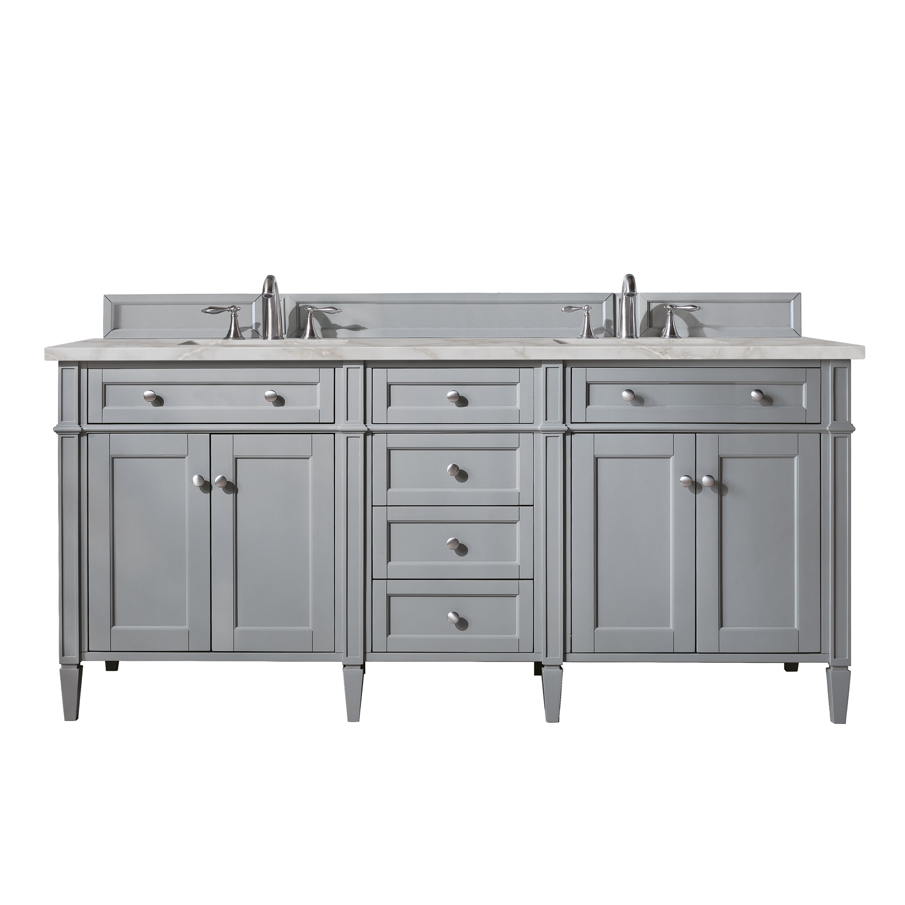 Urban Gray / Victorian Silver - 3 Faucet Holes