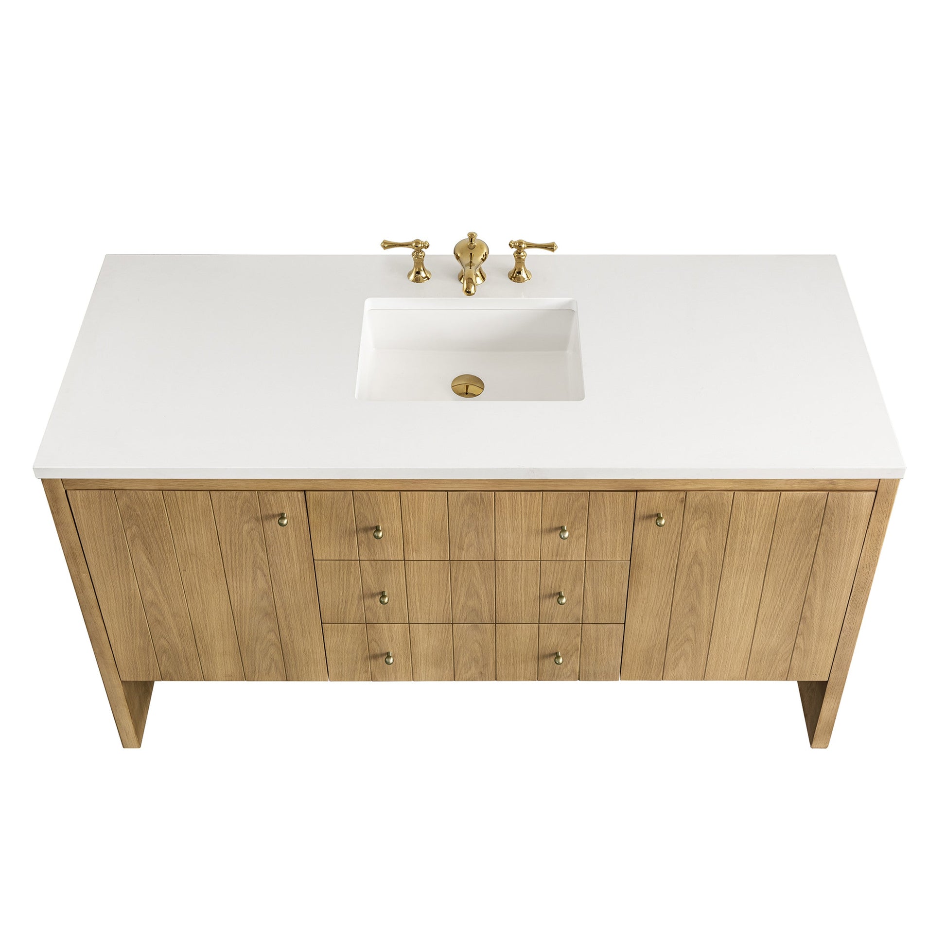 Light Natural Oak / No Countertop