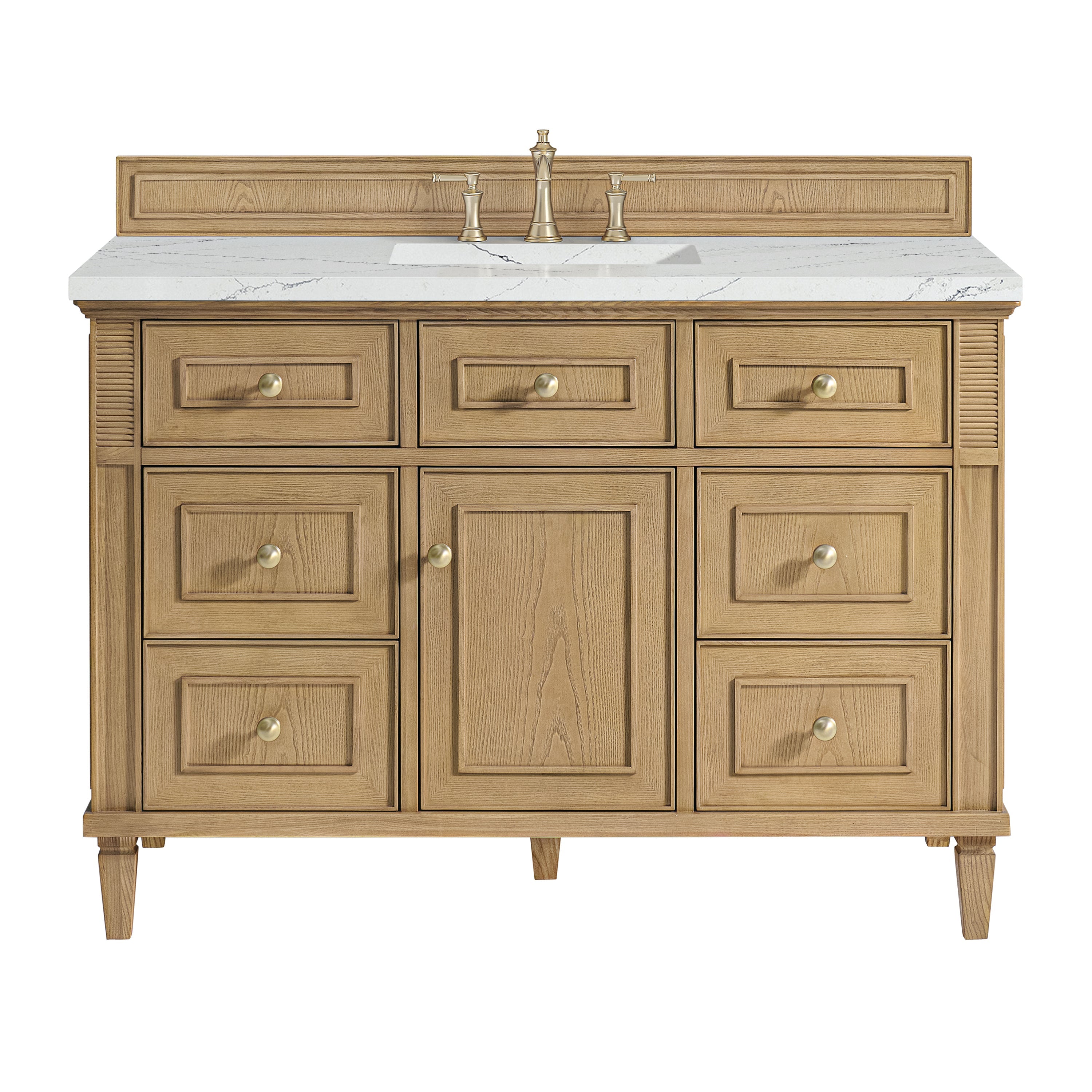 Light Natural Oak / Ethereal Noctis - 3 Faucet Holes